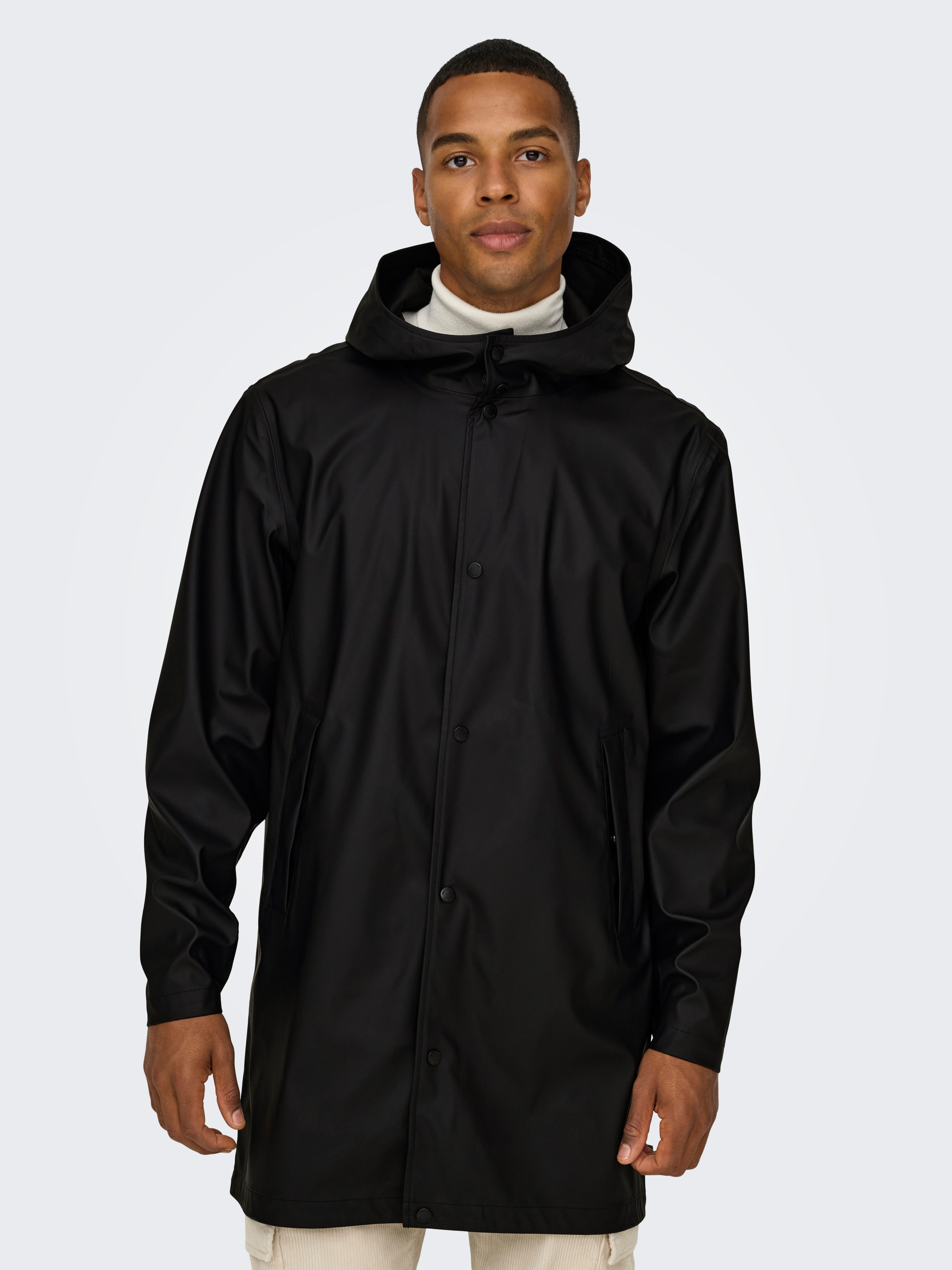 ONLY & SONS Regenjas ONSLUCA RAIN COAT OTW