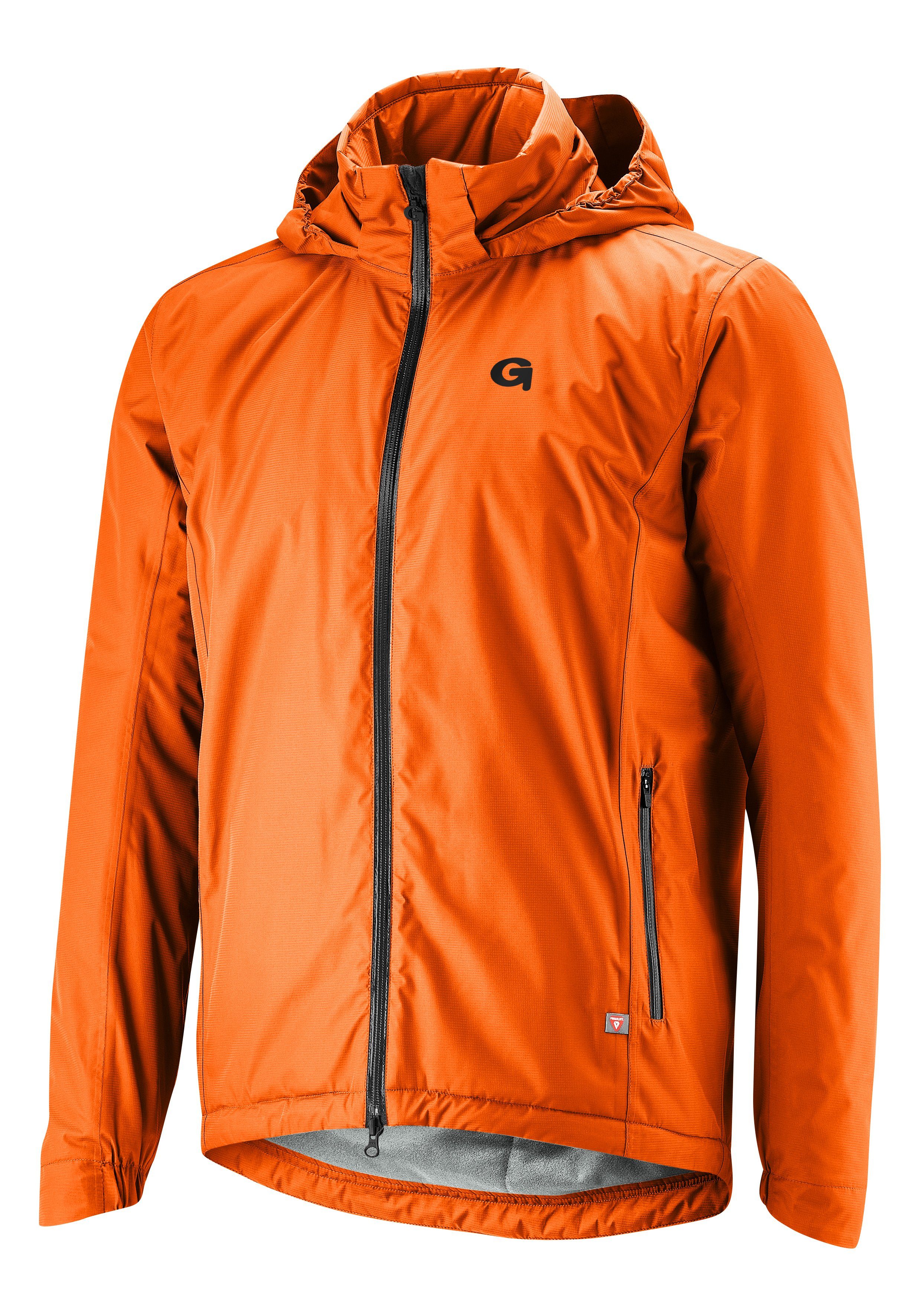 Gonso Fietsjack Save Jacket Therm M Herenregenjack wind- en waterdicht, fietsjack met capuchon