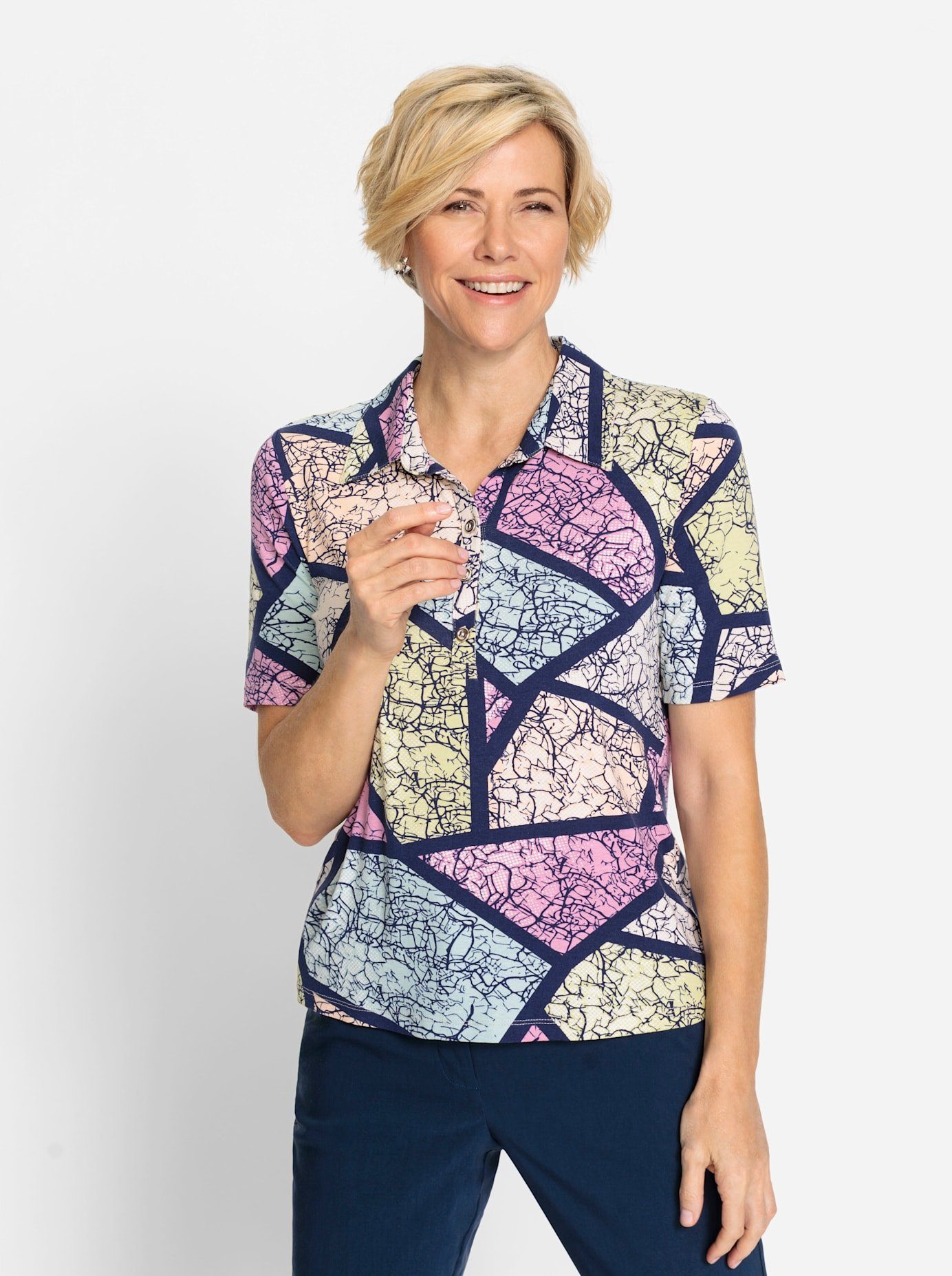 Classic Shirt met korte mouwen Shirt (1-delig)