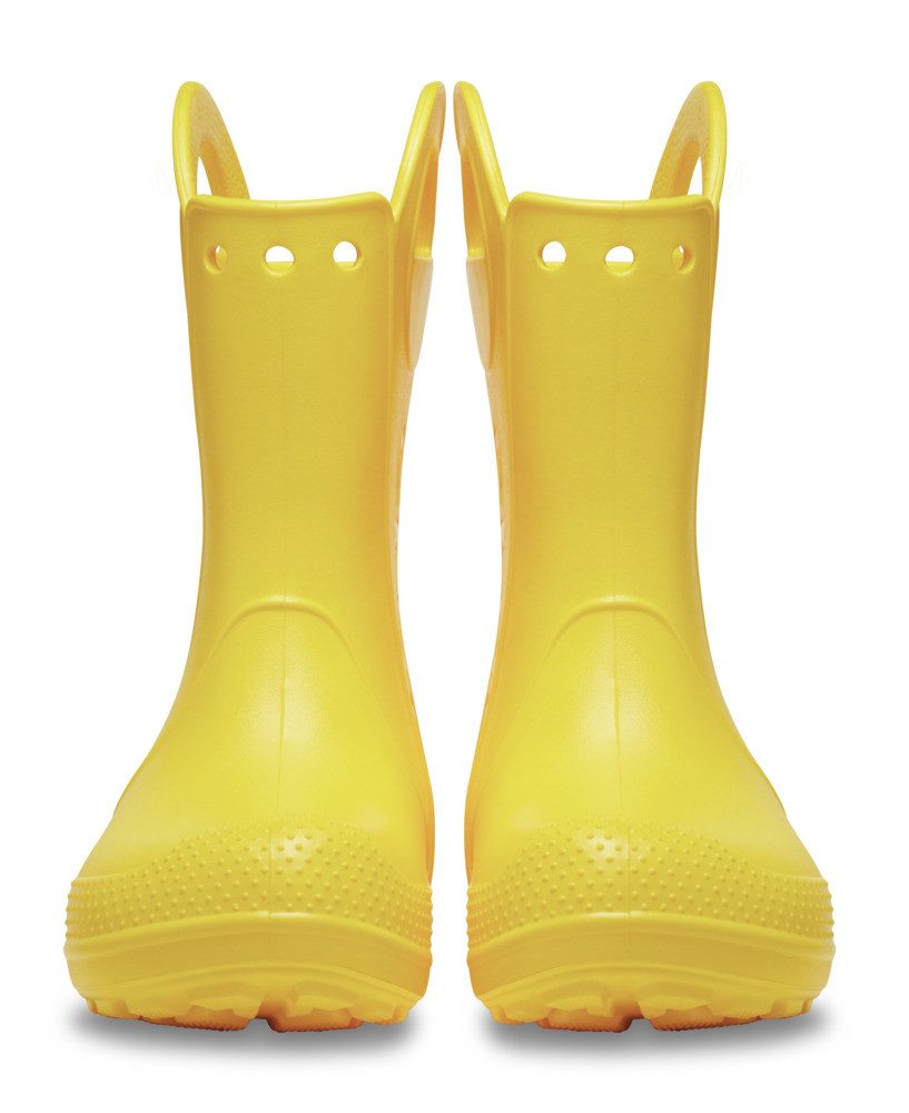 Crocs Regenlaarzen Kids’ Handle It Rain Boot Modderlaarzen met grote handvatten om gemakkelijk aan en uit te trekken