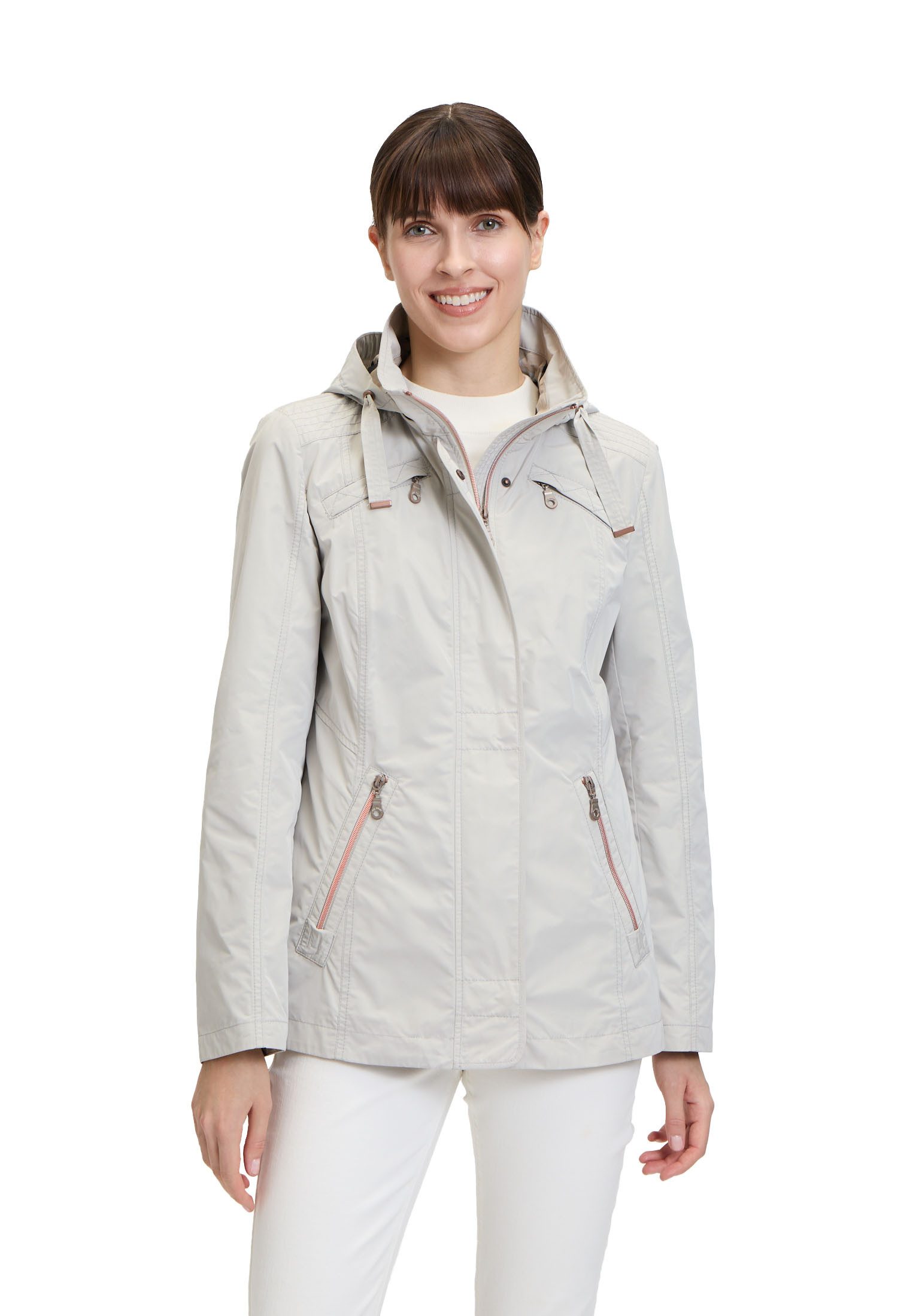 Gil Bret Outdoorjack met een capuchon