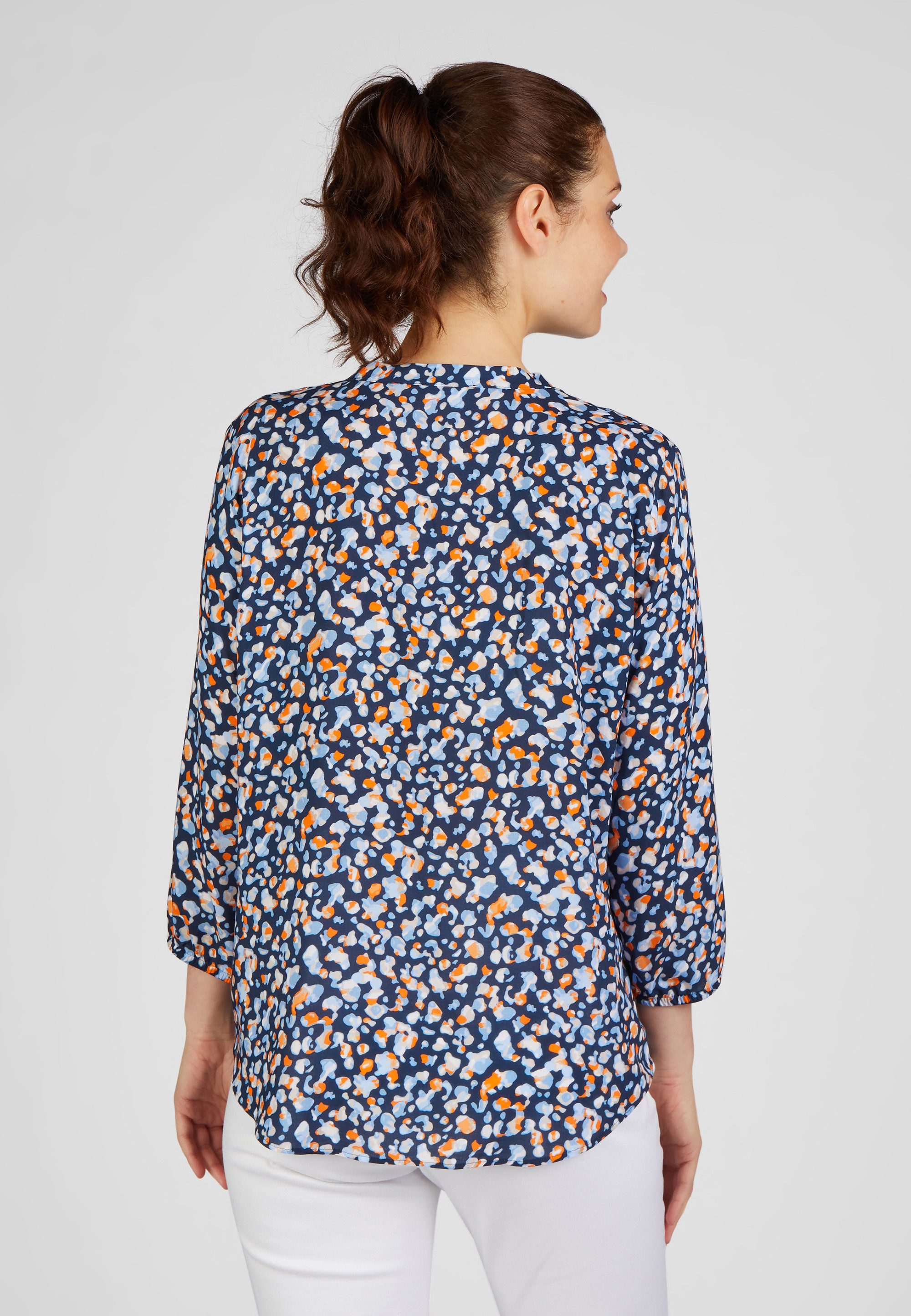 Rabe Blouse met lange mouwen met kleurrijk motief