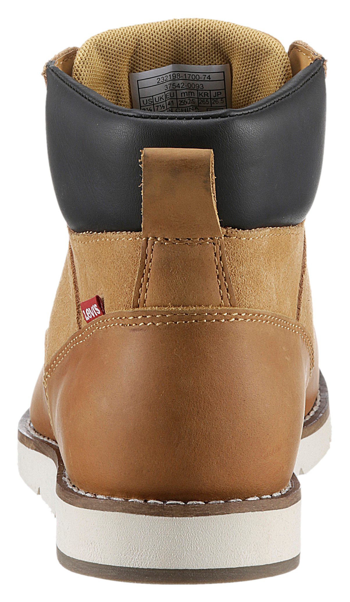 Levi's® Veterschoenen JAX PLUS , casual mode, veterschoenen met rood label en logo-applicatie