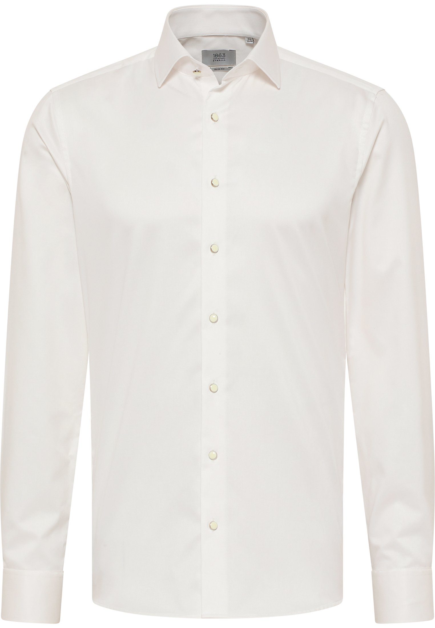 Eterna Overhemd met lange mouwen Slim fit NON IRON (strijkvrij)