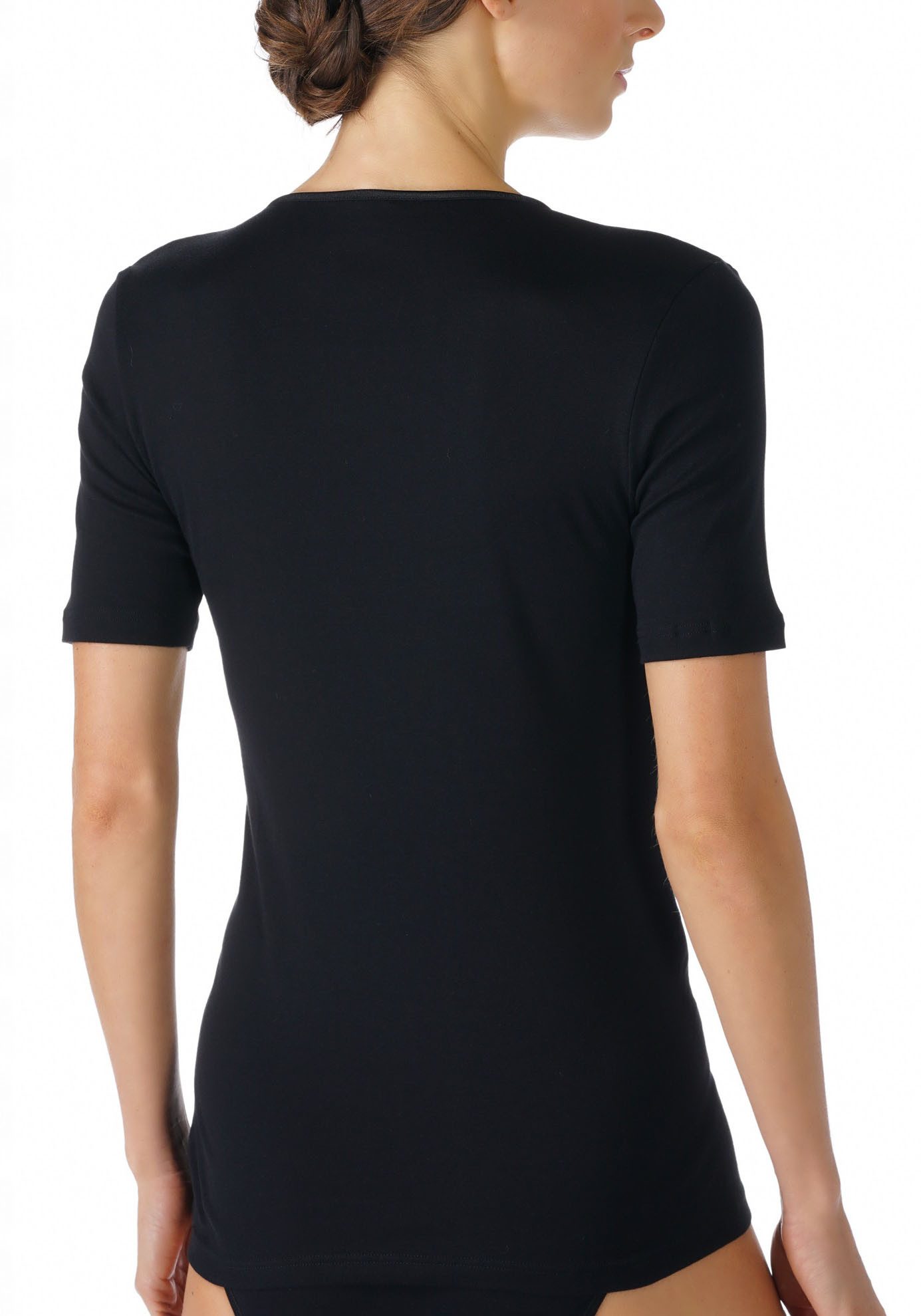 Mey T-shirt Noblesse Zonder opstaande zijnaad