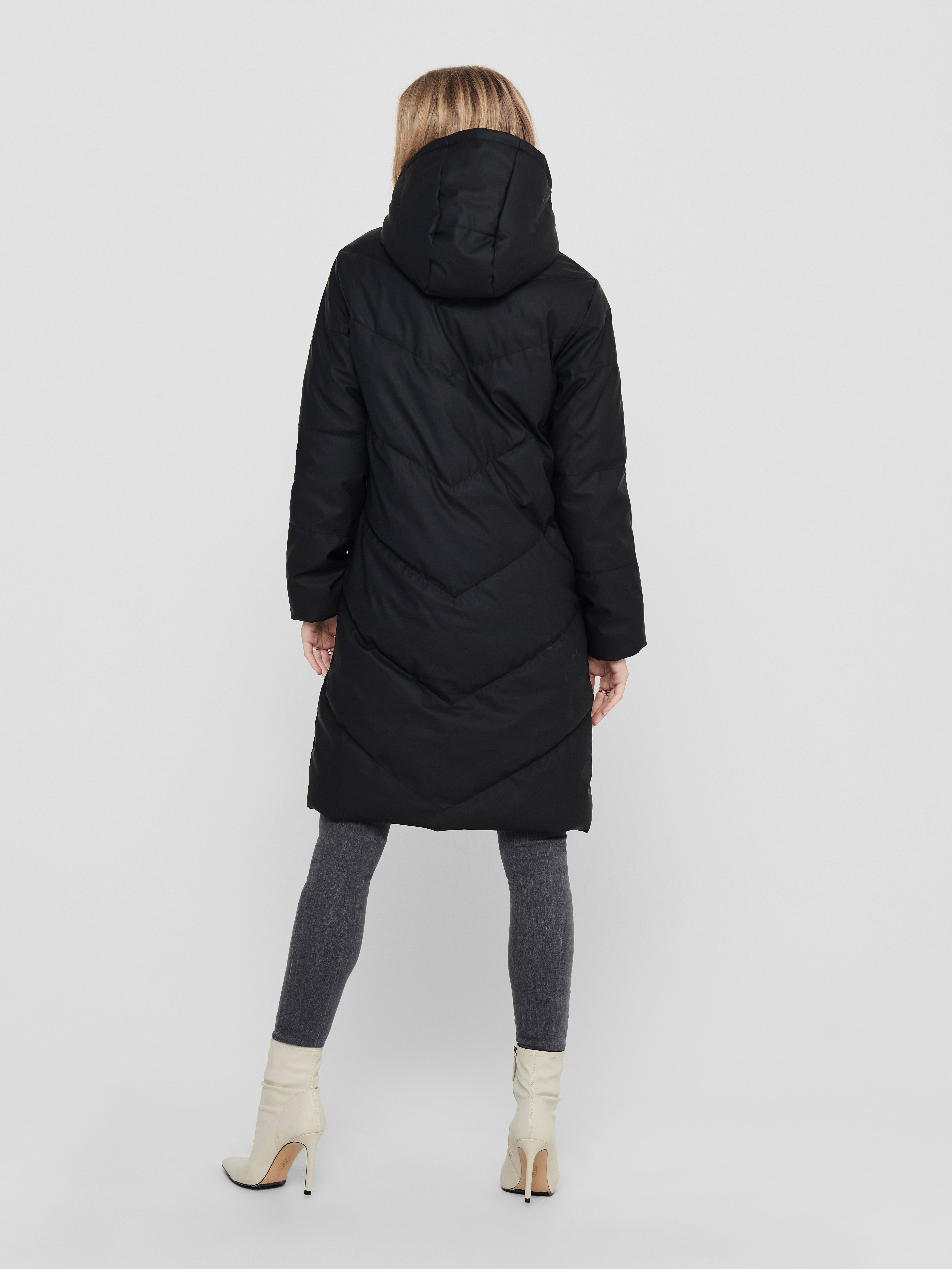 JDY Gewatteerde jas JDYULRIKKA WATER REP PUFFA OTW NOOS