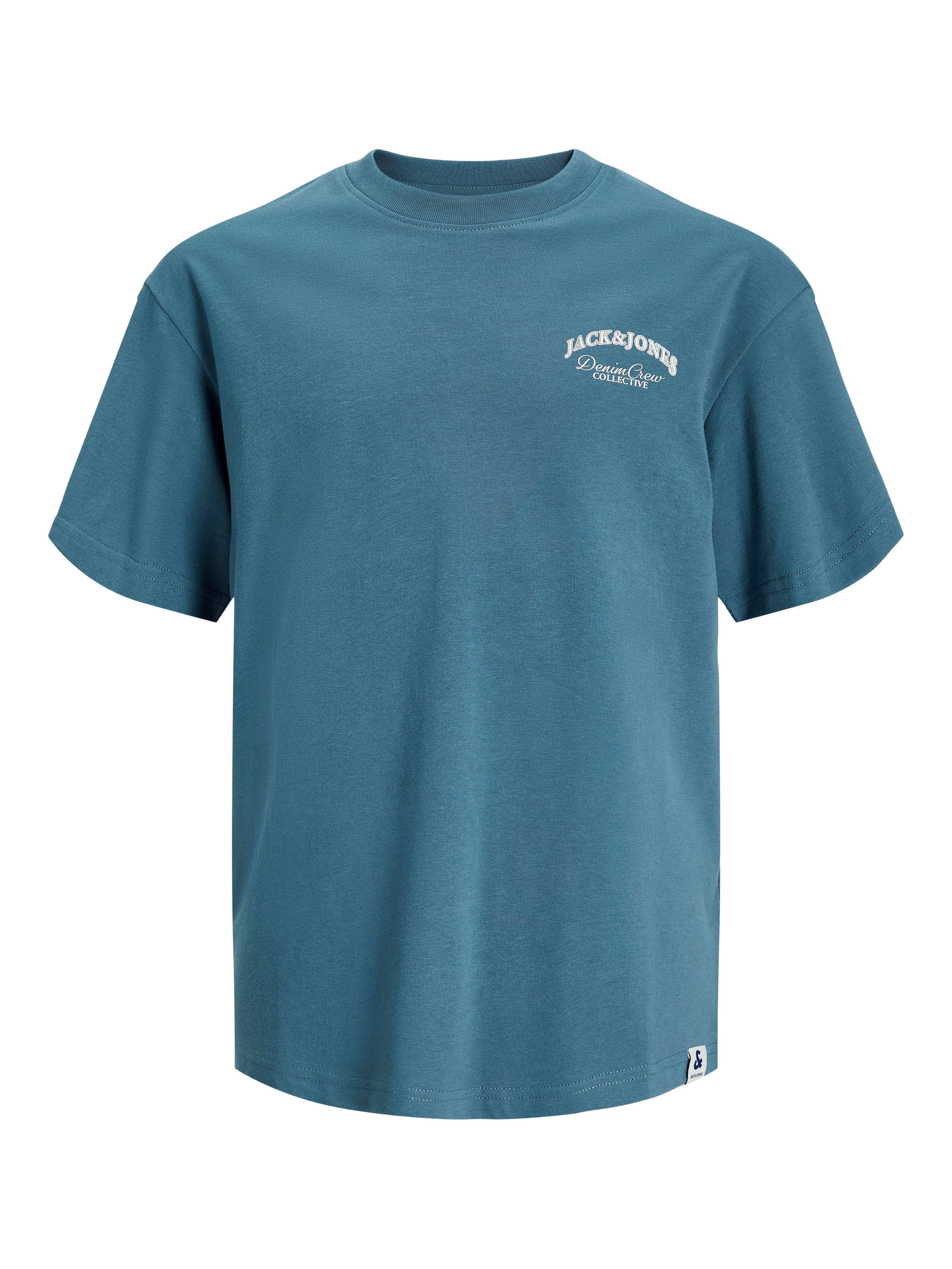 Jack & Jones Junior T-shirt JJEBRANDES BACKP RELAXED TEE SS SN JNR