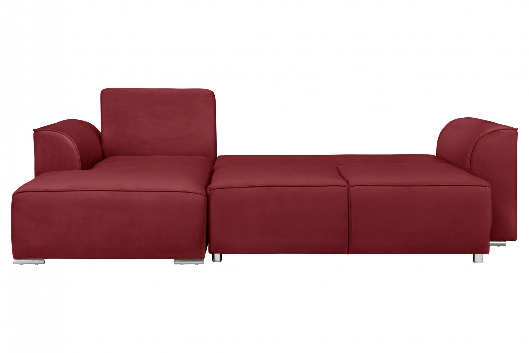 INOSIGN Hoekbank BEATRICE optionele slaapbank met bedlade, B/D/H: 265/170/86 cm