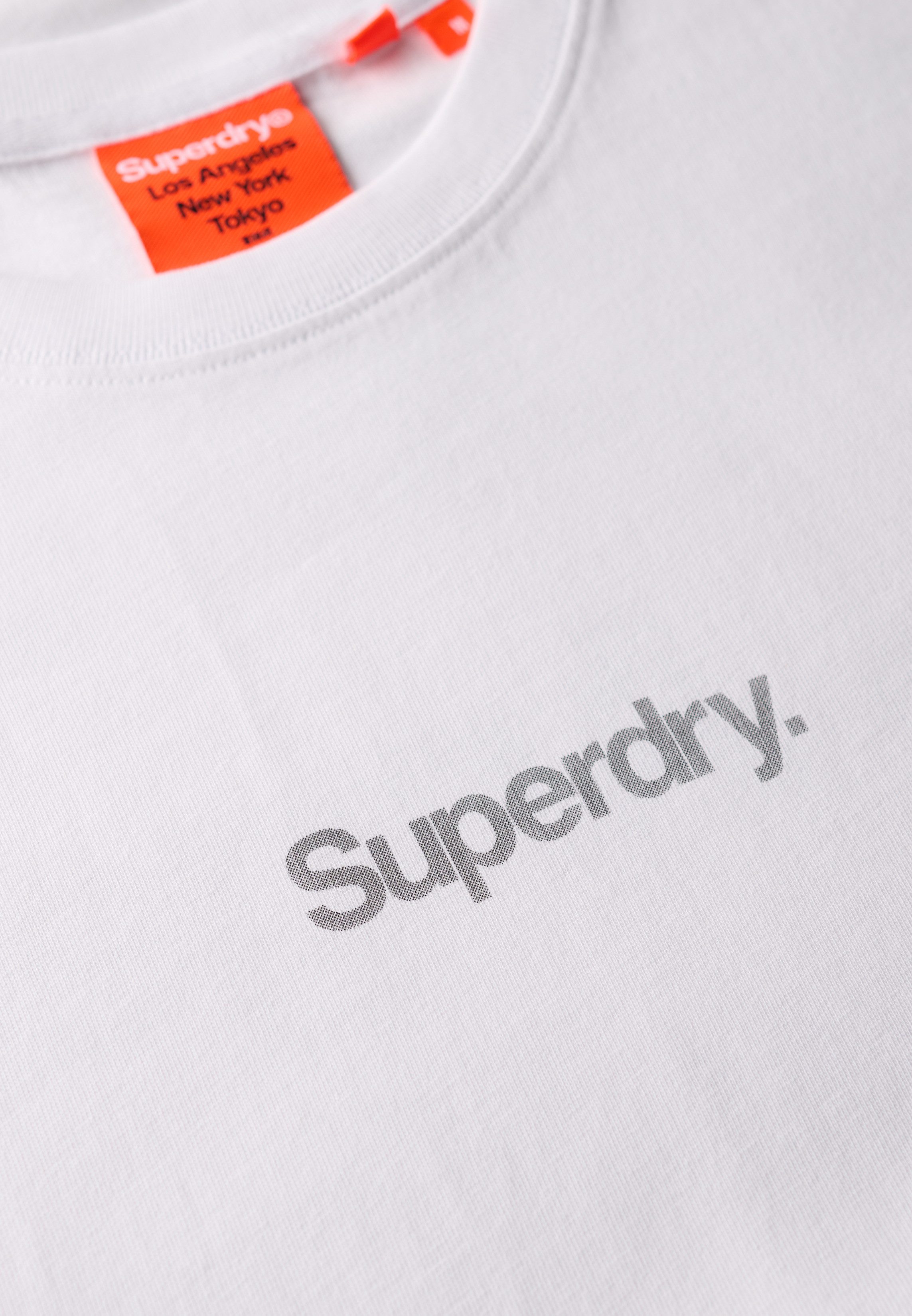 Superdry Shirt met ronde hals CORE LOGO CITY T SHIRT