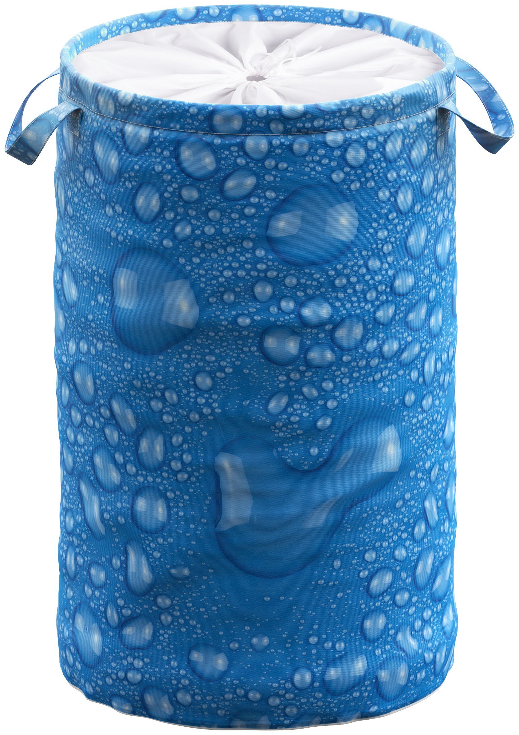 NieuwZeeland gebaar Onze onderneming Sanilo Wasmand Dauwdruppel blauw 60 liter, opvouwbaar, met bescherming  tegen inkijk online verkrijgbaar | OTTO