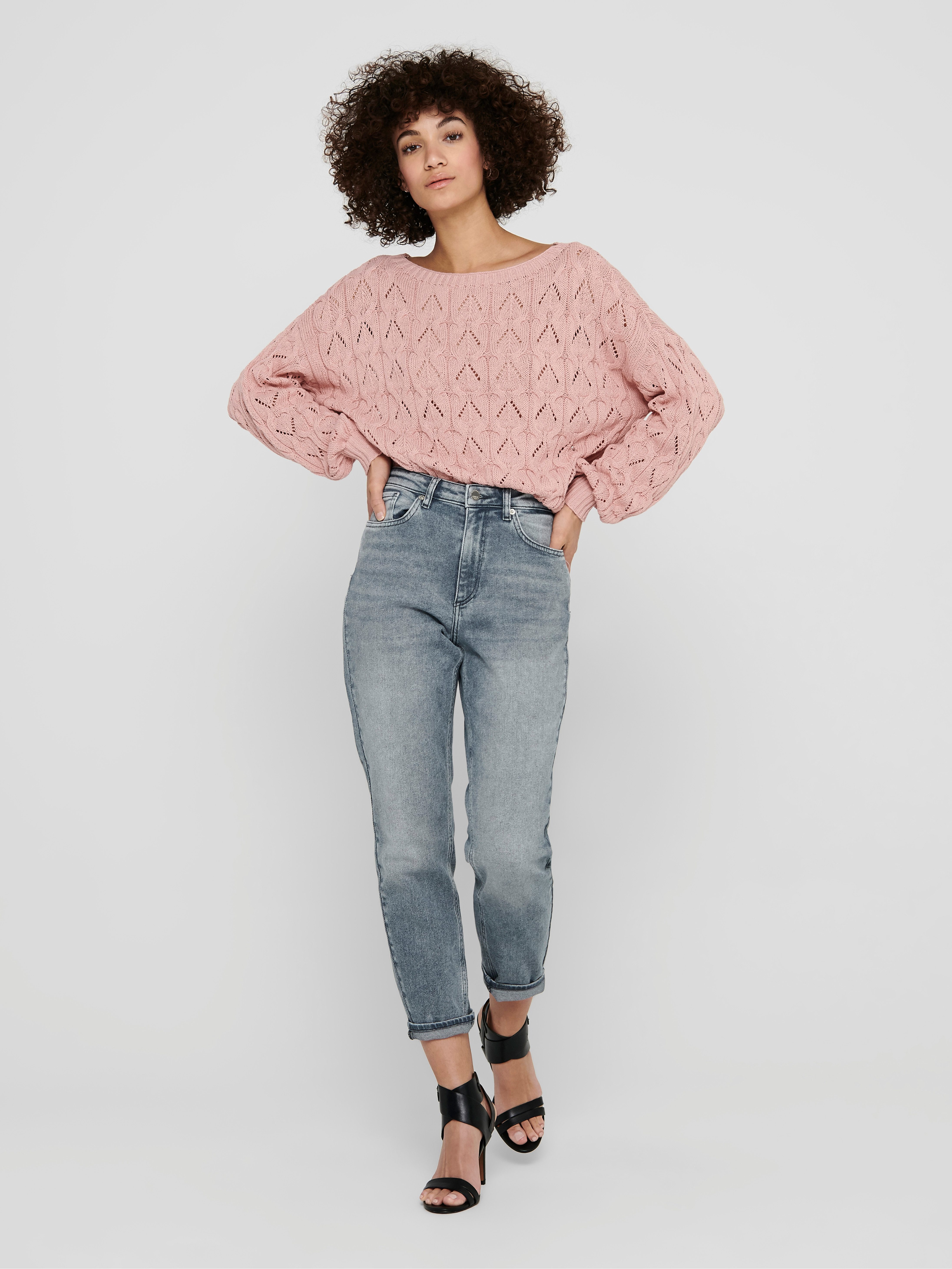 Only Gebreide trui ONLBRYNN LIFE STRUCTURE L/S PUL KNT