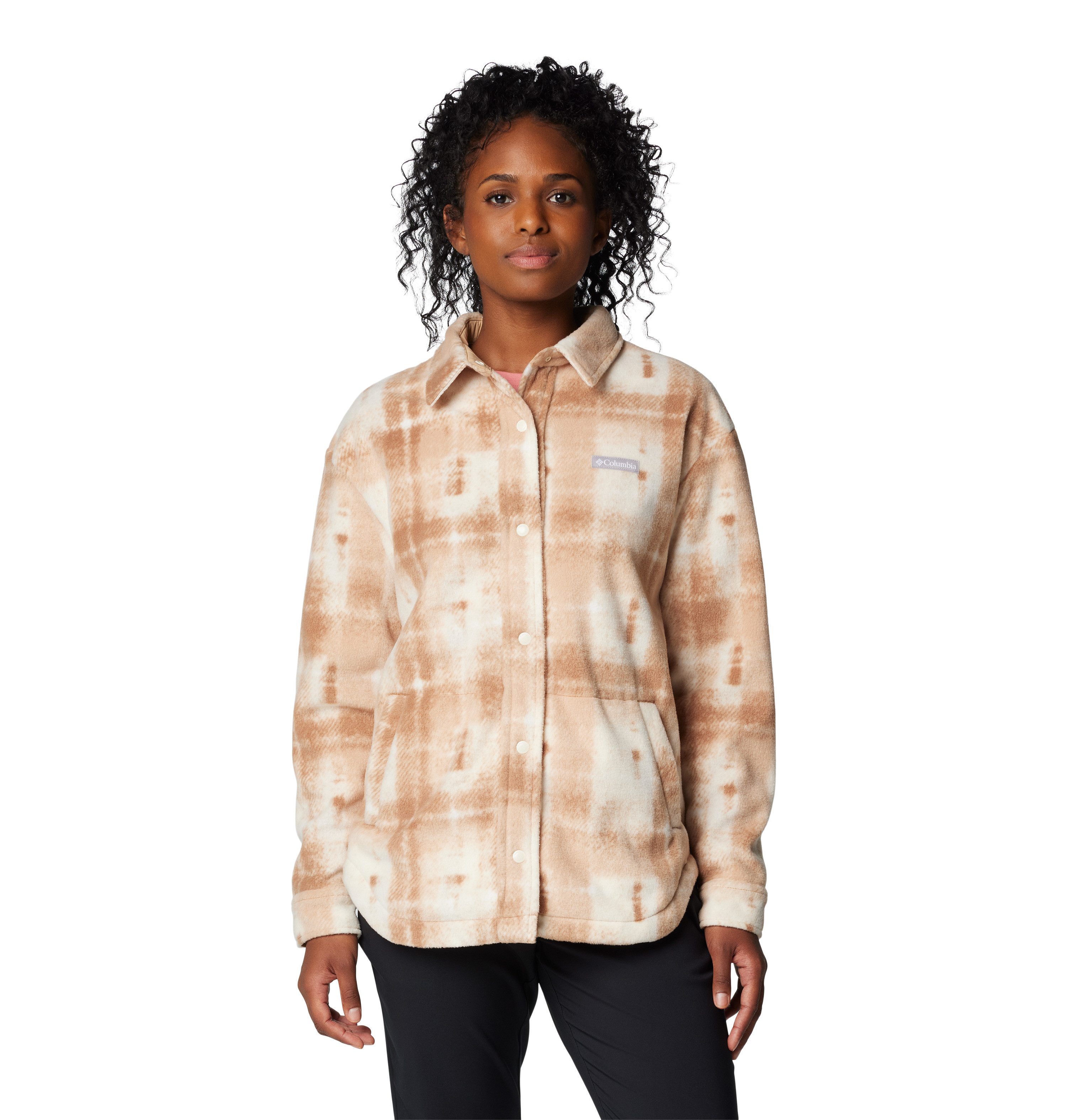 Columbia Geruit overhemd Benton Springs™ Shirt Jacket II (Statement-patroon met klassieke kraag)