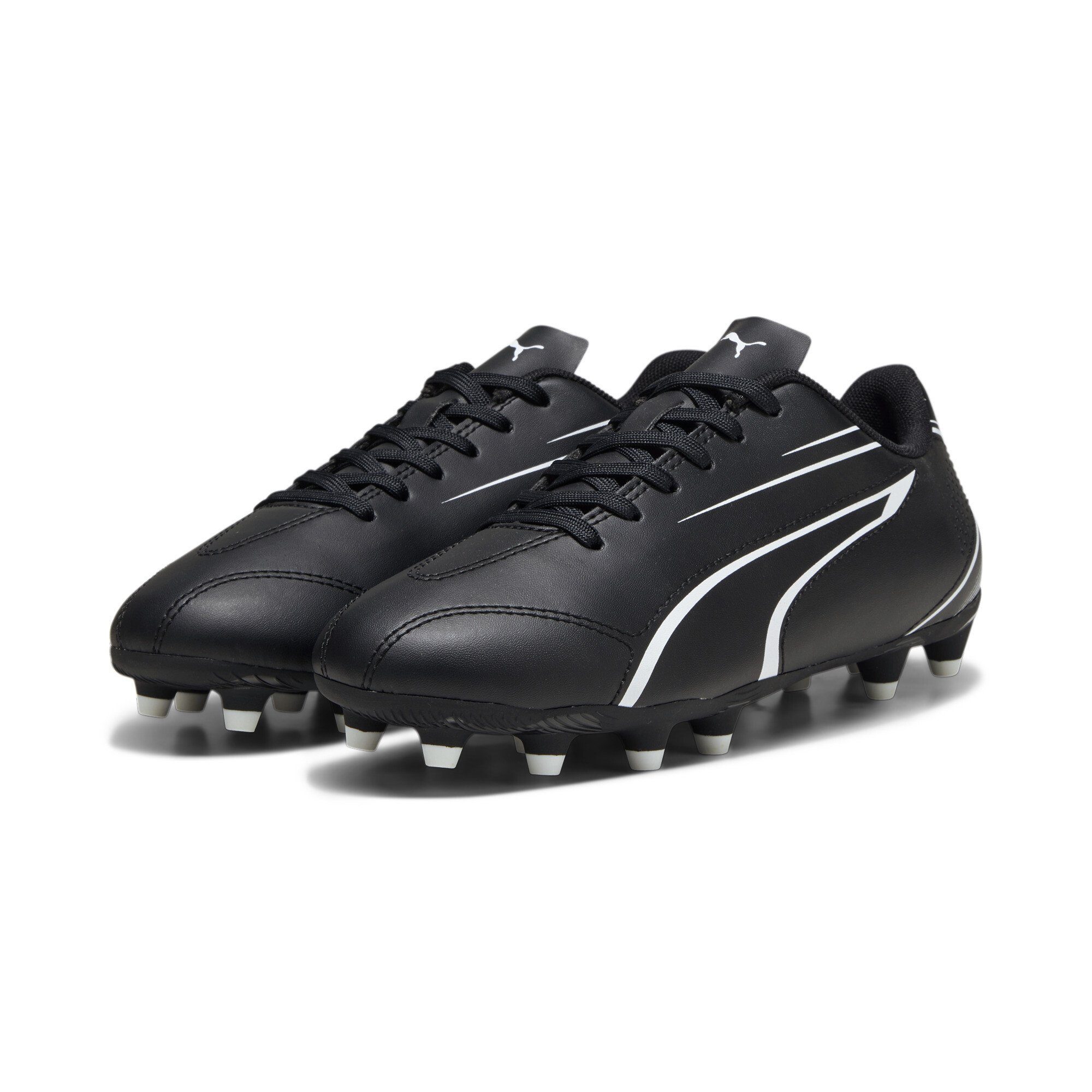 PUMA Voetbalschoenen VITORIA FG/AG JR jongens zaalvoetbalschoenen maat 37 EU zwart
