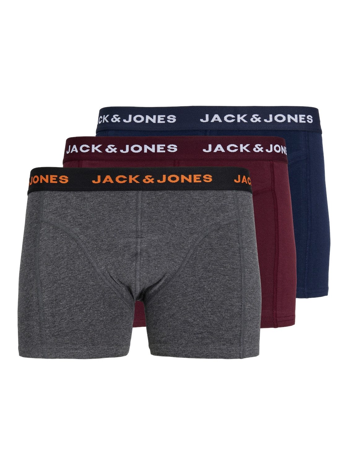 Jack & jones Boxershort met deelnaden in een set van 3 stuks model 'BLACK FRIDAY'