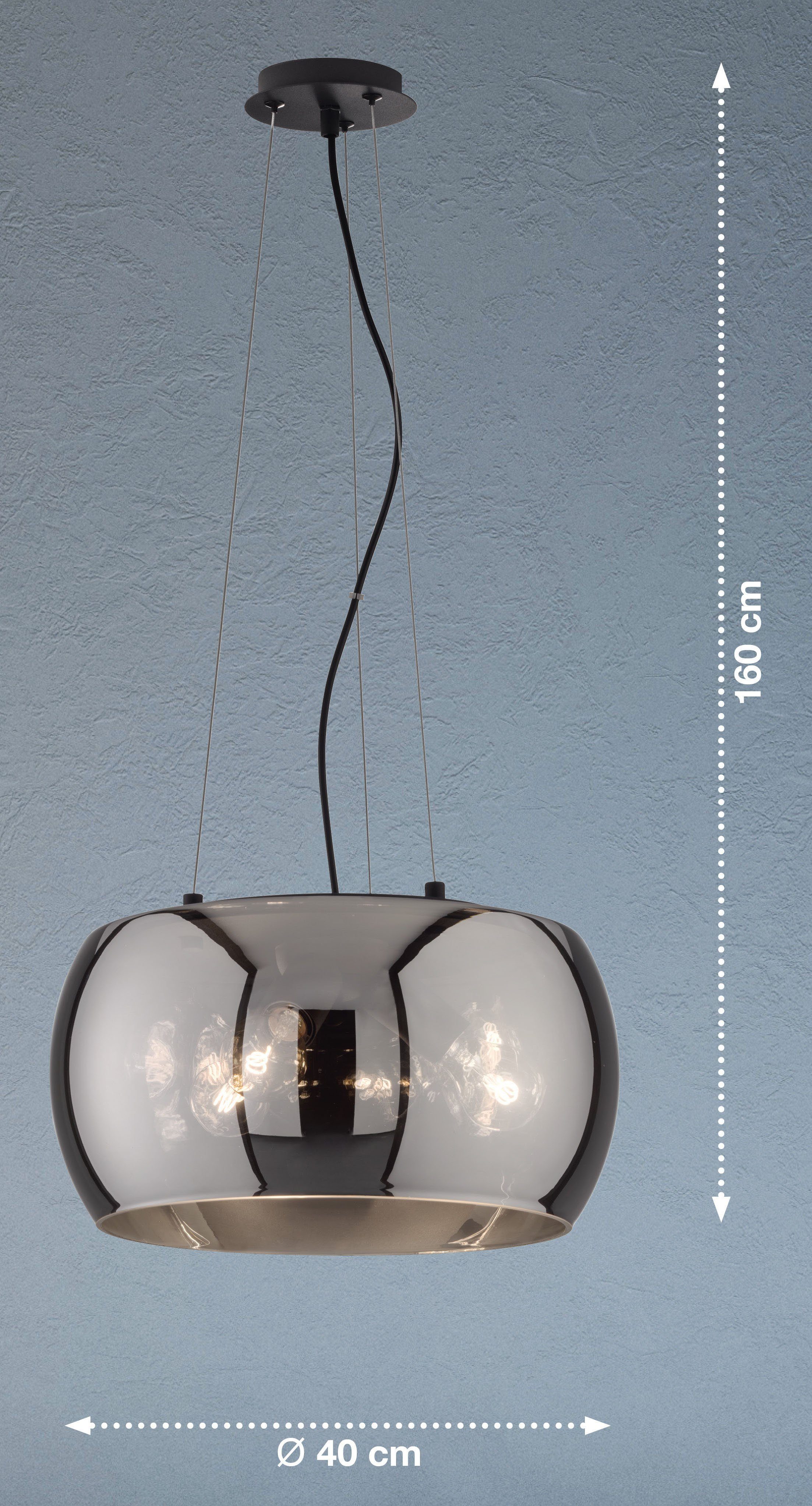 Honsel Leuchten Hanglamp Dima (1 stuk)