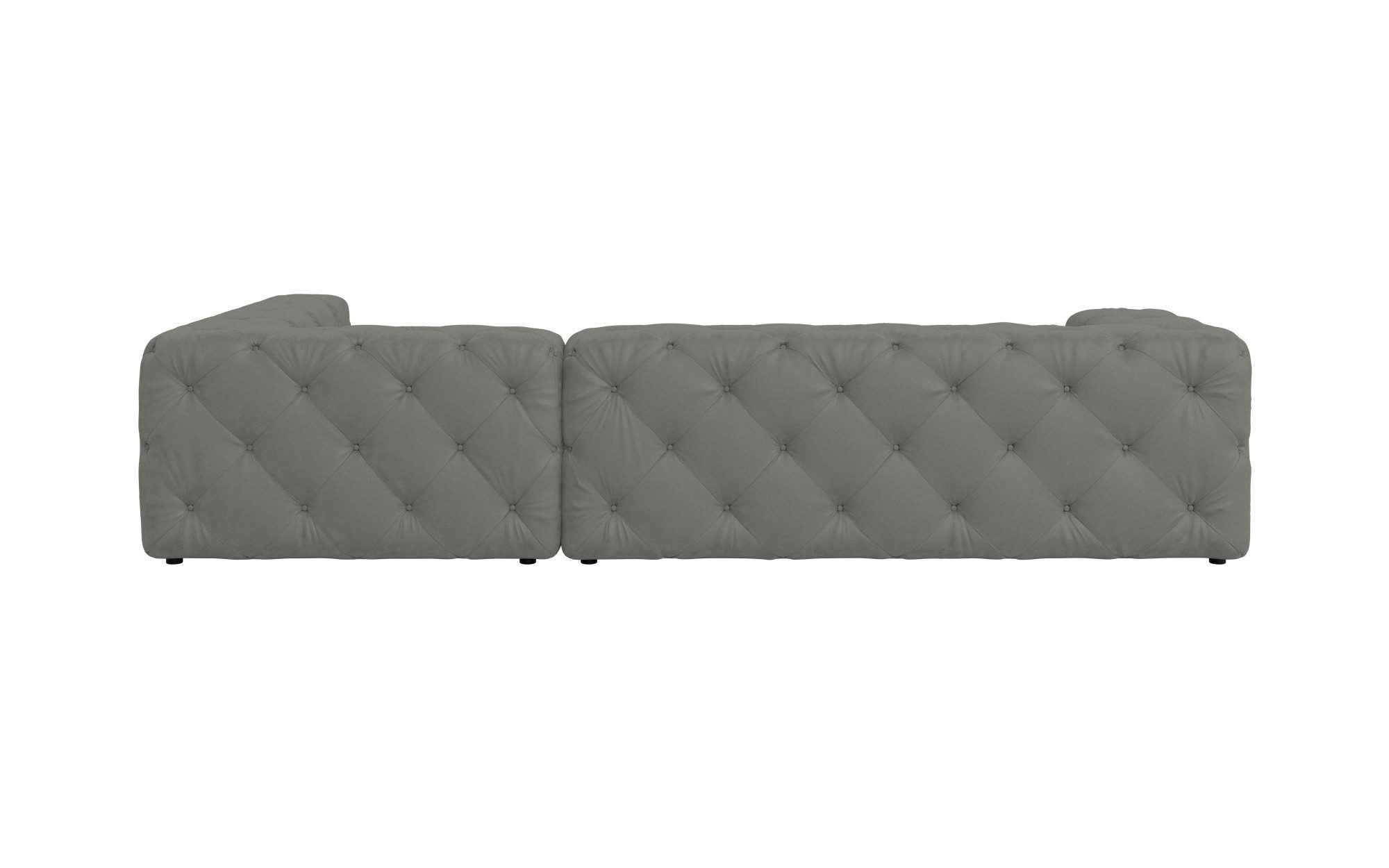 Places of Style Hoekbank FOLLINA L-vorm, met klassieke Chesterfield-knoopstiksels