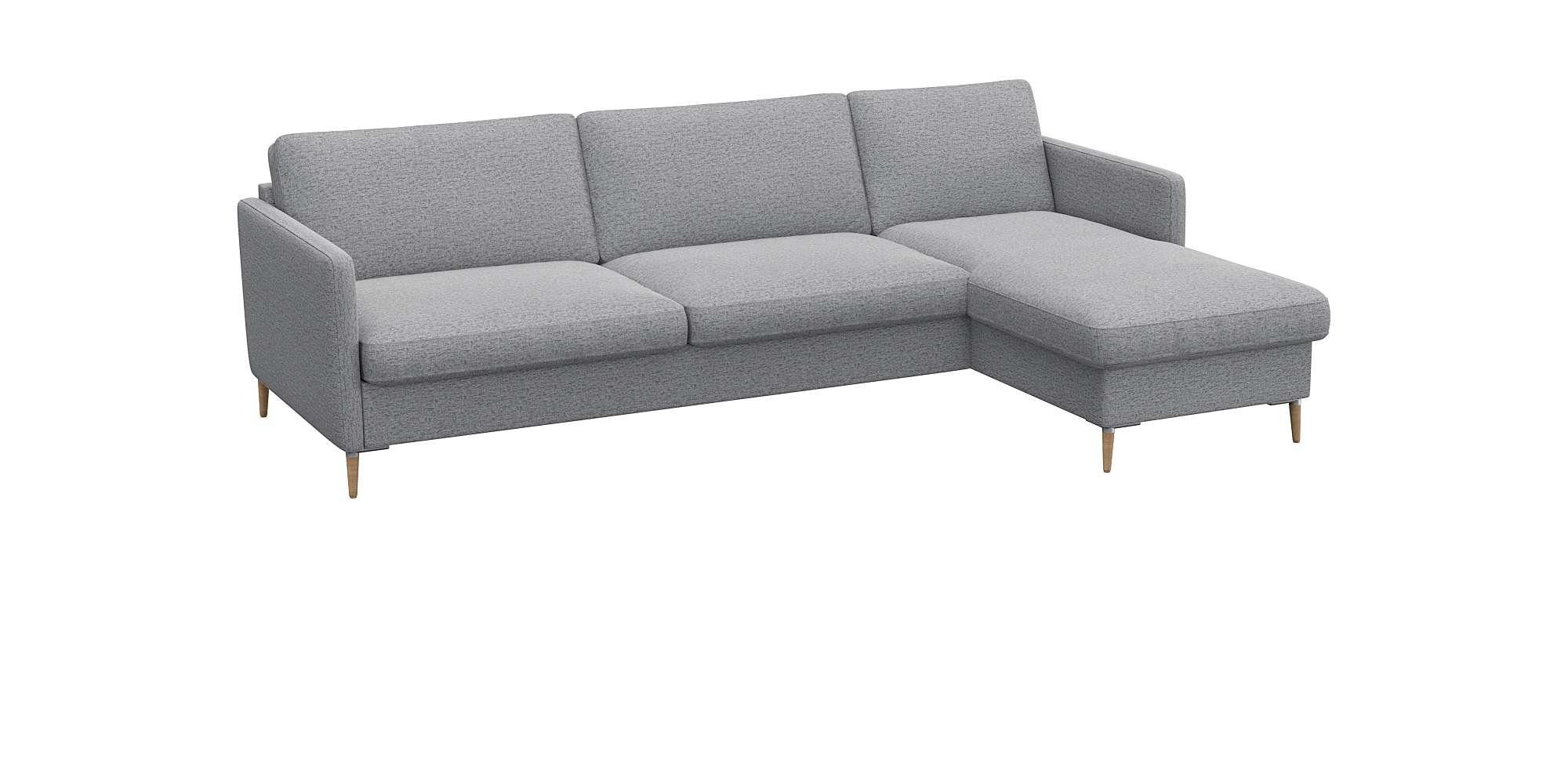 FLEXLUX Hoekbank Fiore, super zitcomfort door koudschuim in de zitting, L-vorm