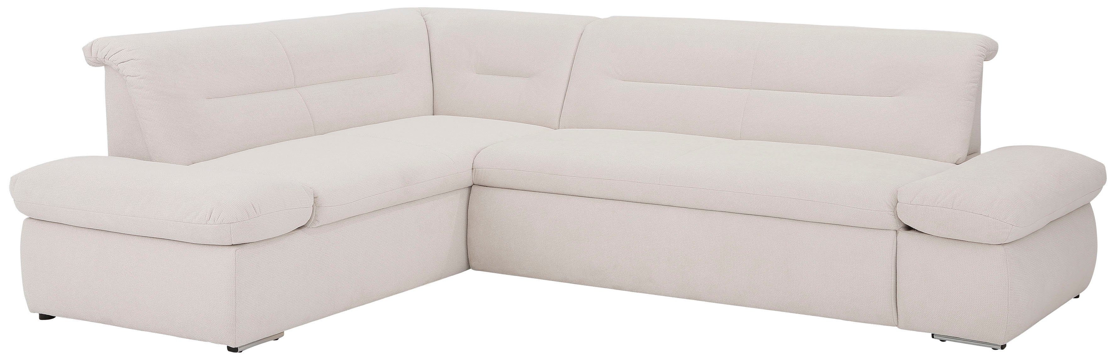 INOSIGN Hoekbank Avesa L-vorm Naar keuze met arm- en slaapfunctie, bxdxh: 275x211x80 cm