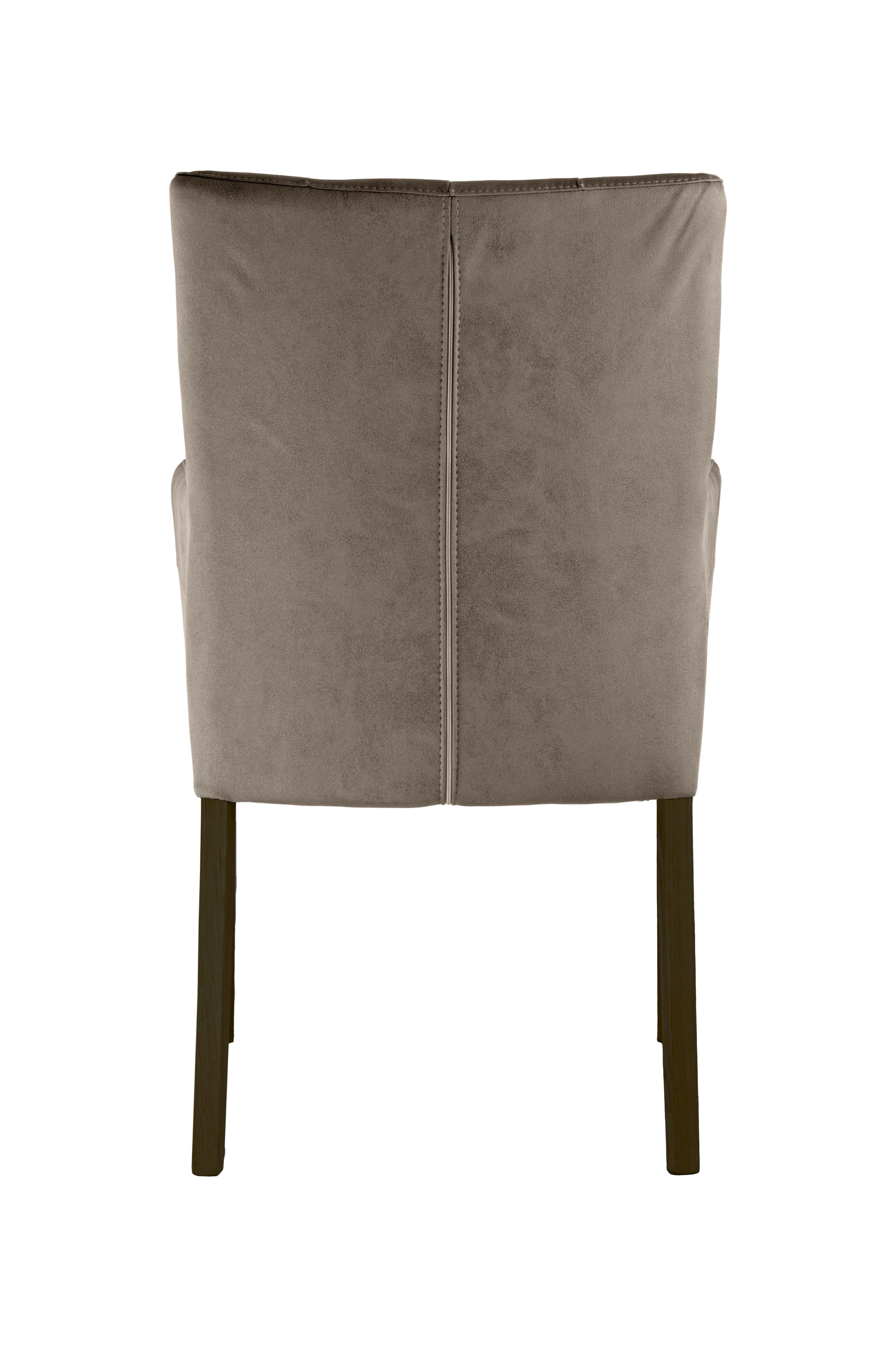 Home affaire Stoel met armleuningen Colorado Frame van massief hout (1 stuk)