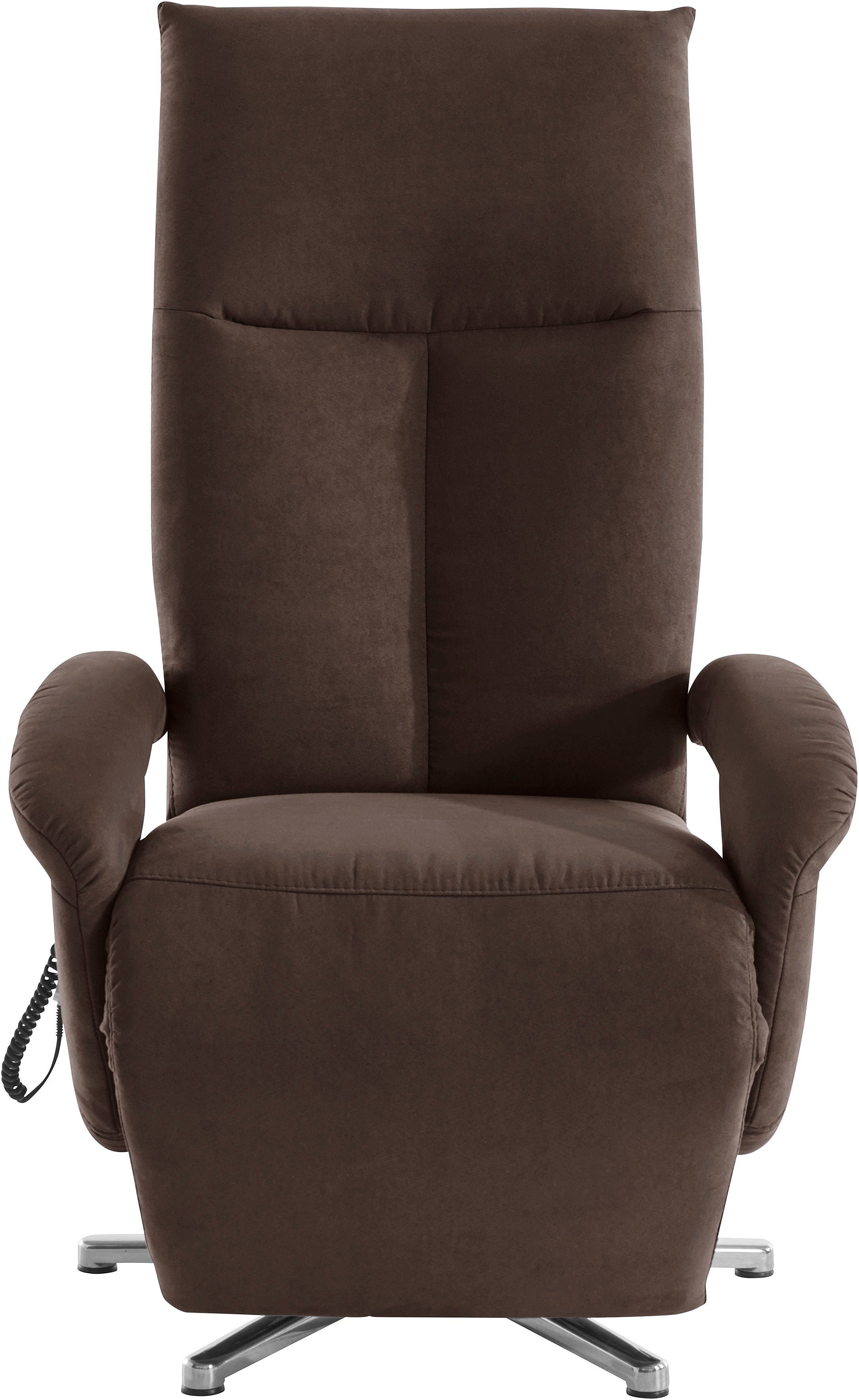 Places of Style Relaxfauteuil Tycoon naar keuze handmatig, met twee motoren of met twee motoren en accu of met 2 motoren, accu en opstahulp, in 2 afmetingen