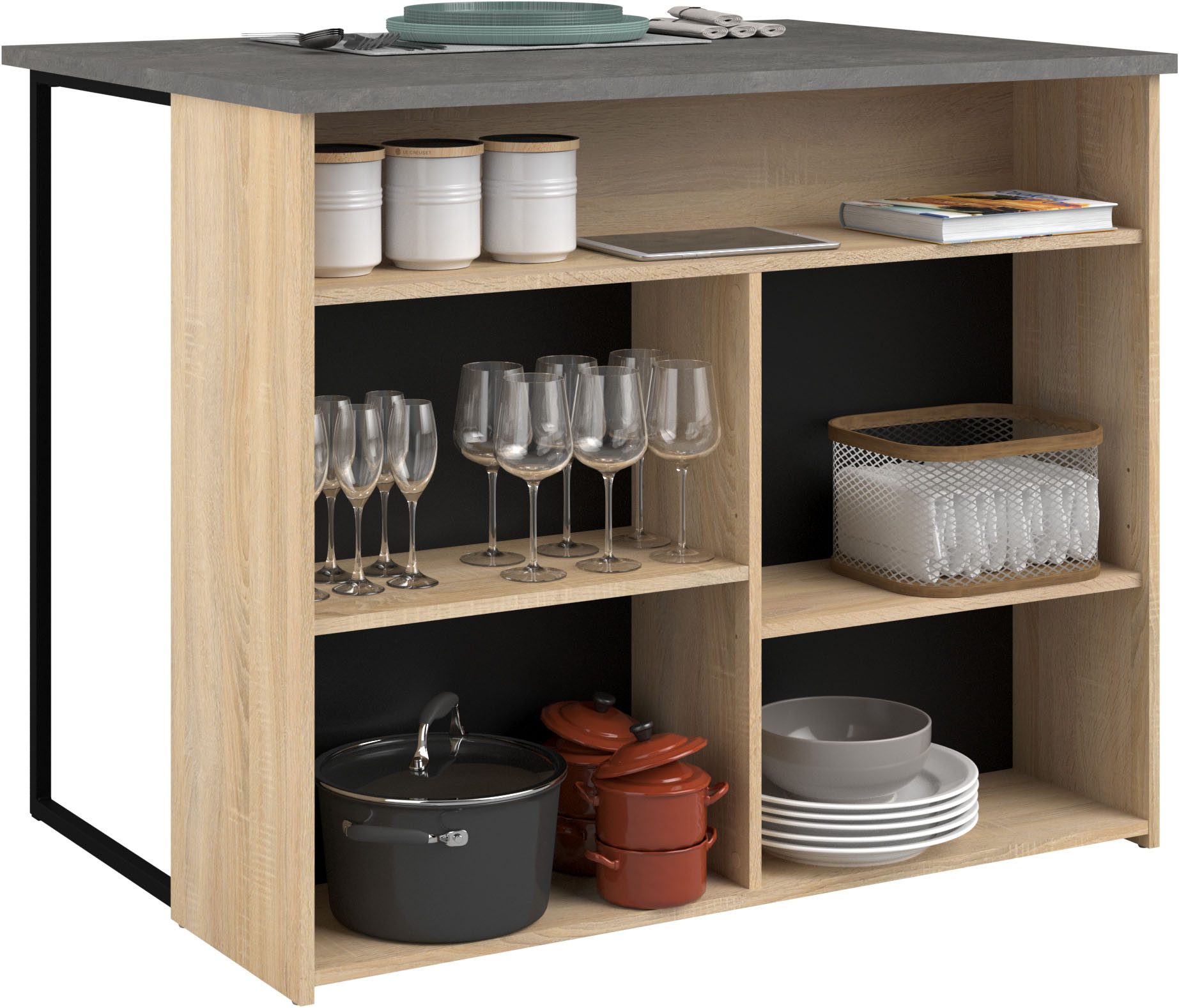 Parisot Kastenset Fumay 3 (set, 3 stuks)