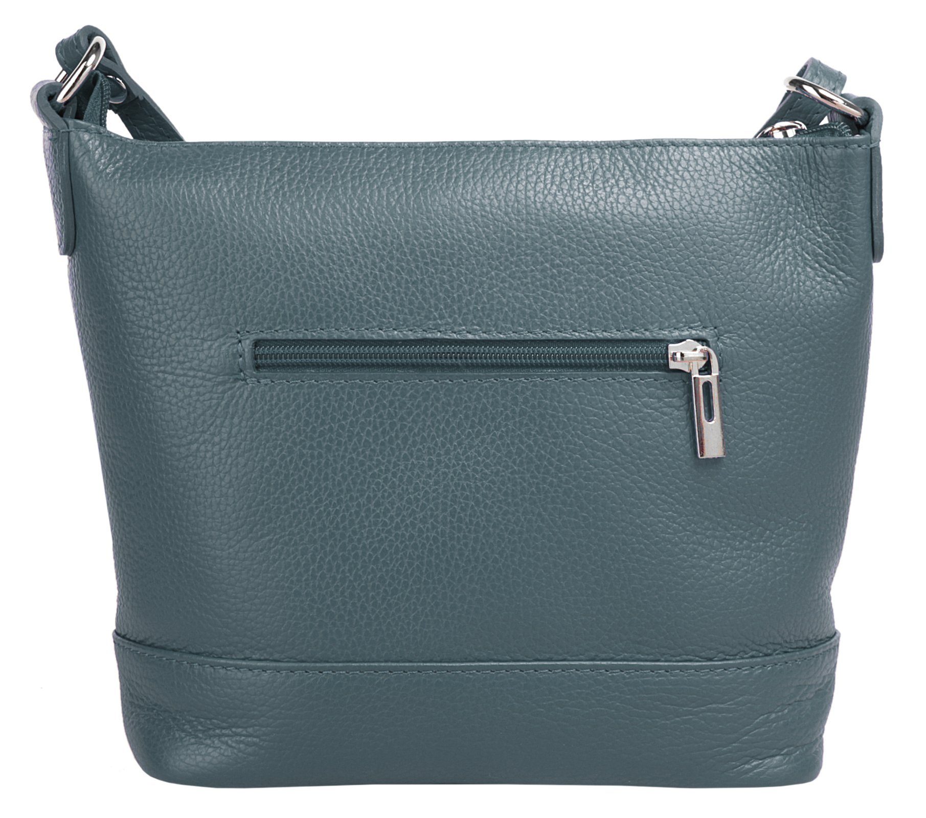 Cluty Schoudertas echt leer, made in italy