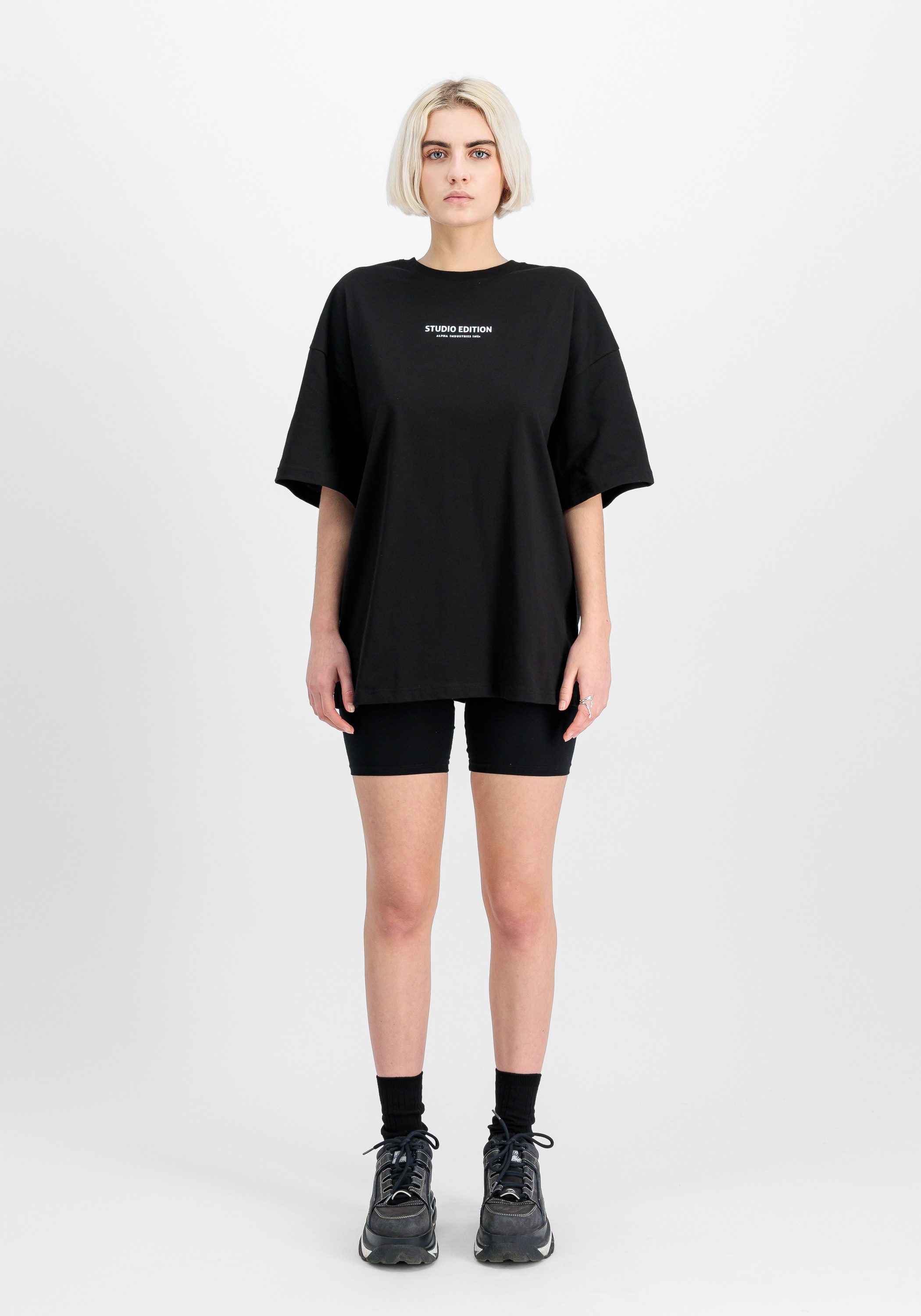 Alpha Industries T-shirt Studio Edition Backprint T-Shirt W