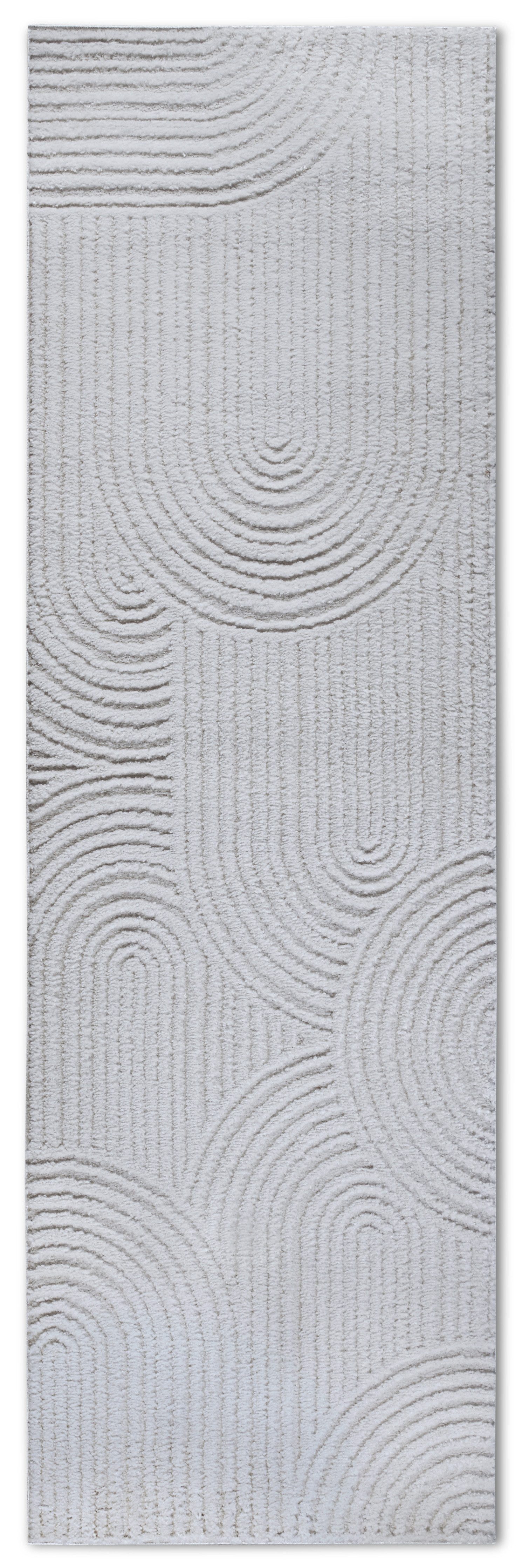 ELLE DECORATION Design-vloerkleed Chappe Shaggy, loper, pluizig, zacht, hoogpolig, modern, hoog-laag effect