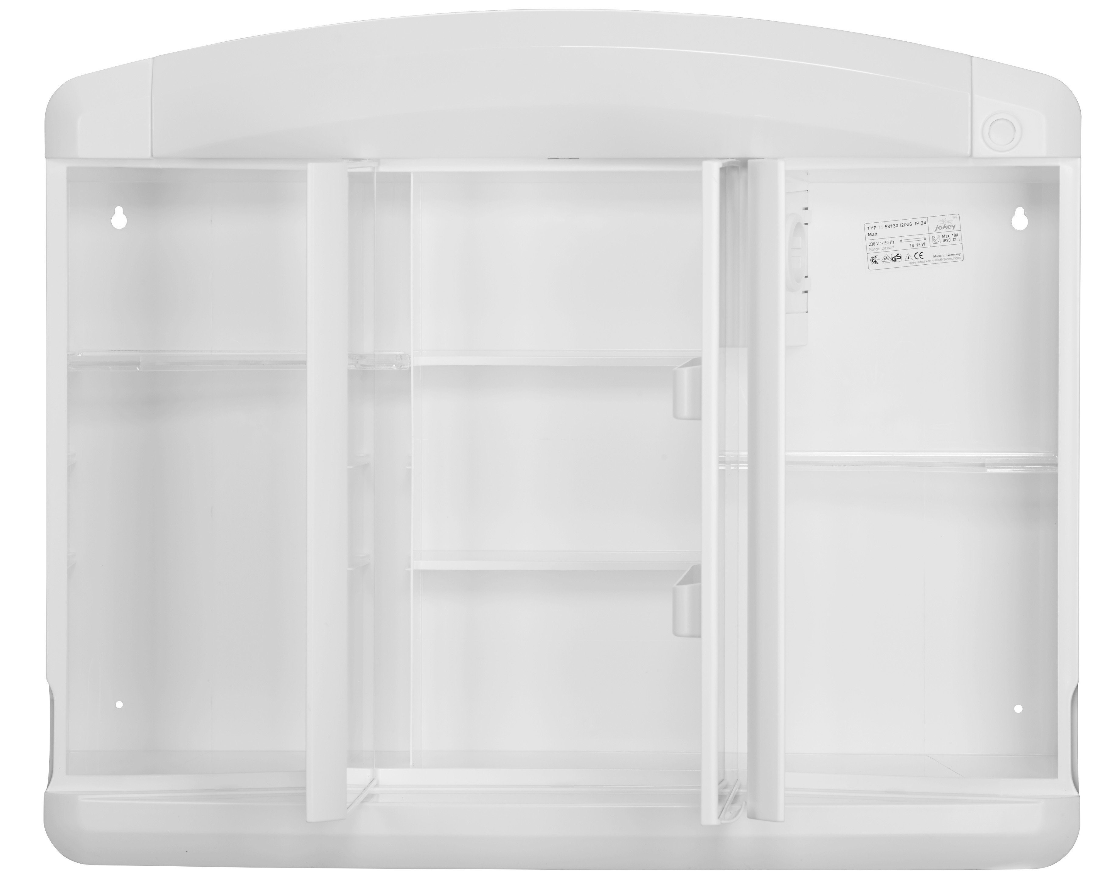 jokey Spiegelkast MAX wit, 65 cm breedte
