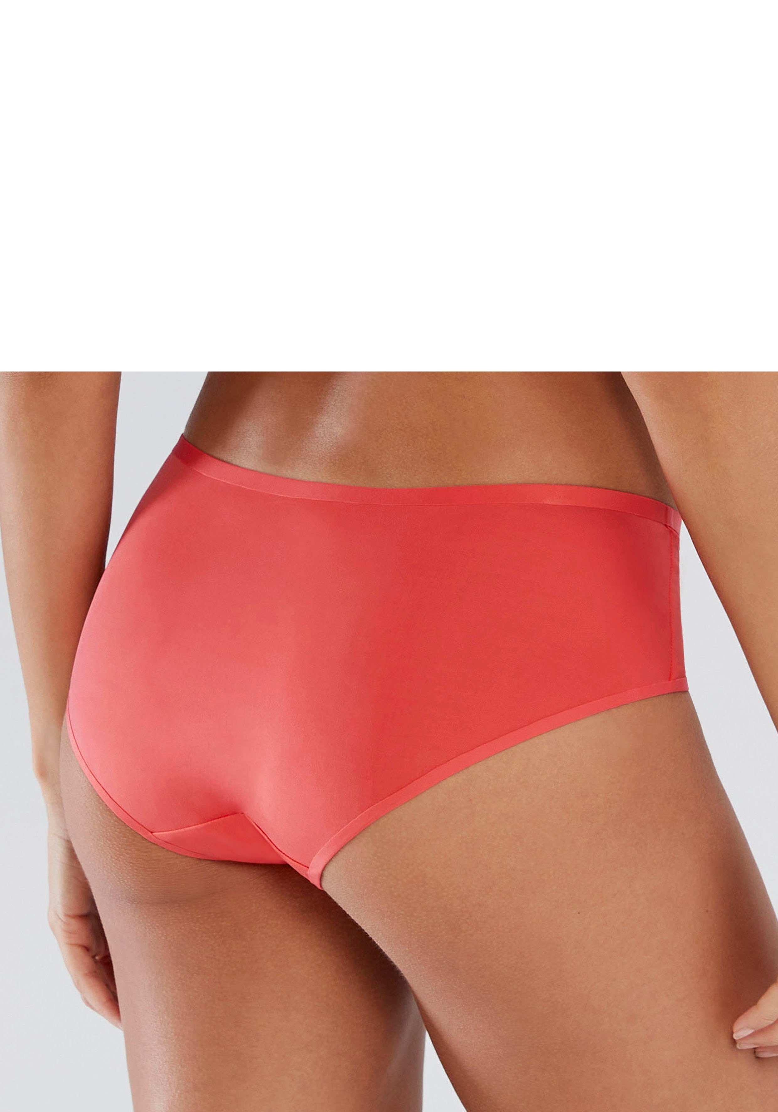 s.Oliver RED LABEL Beachwear Hipster Louise met mesh-inzetten opzij