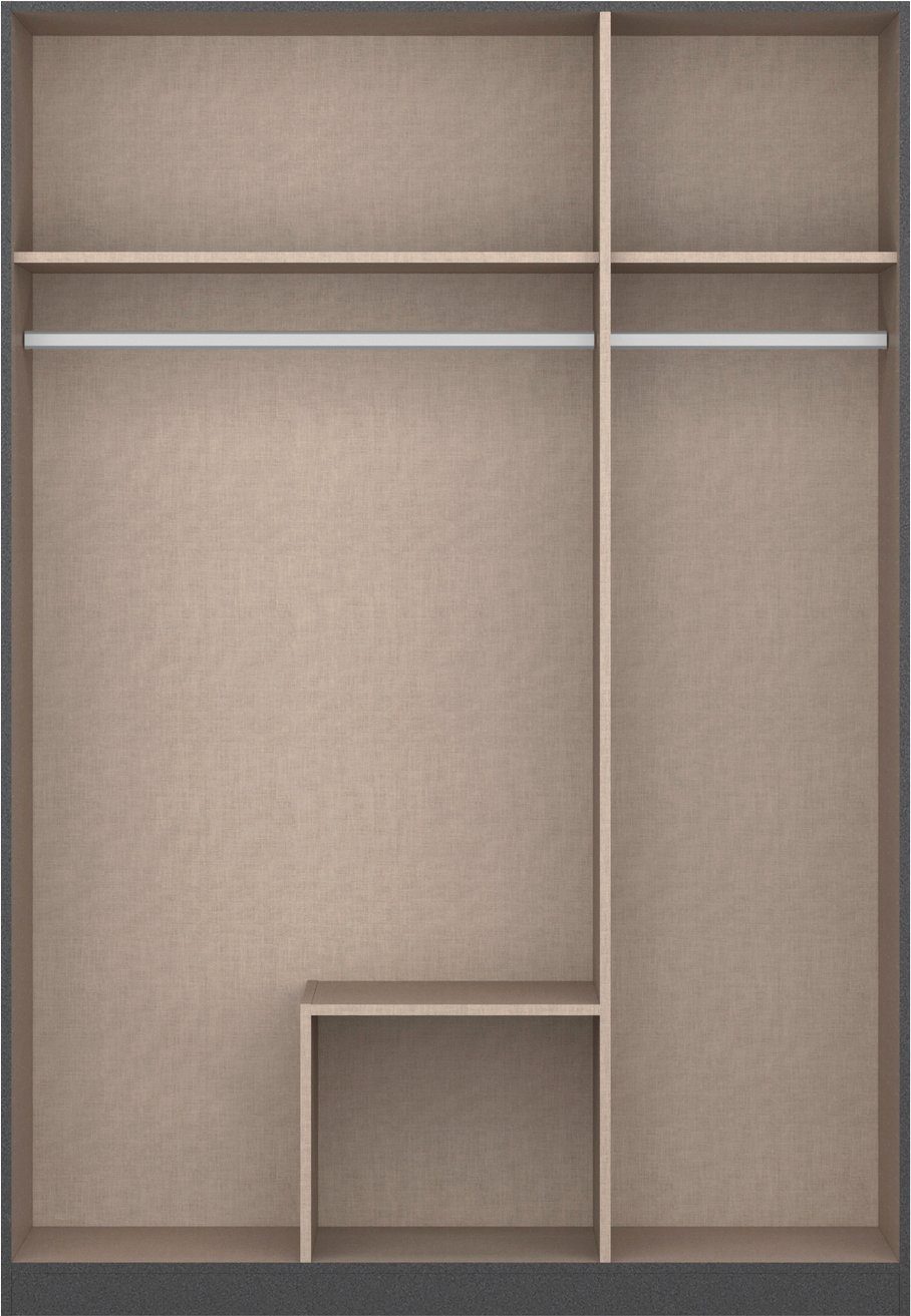 rauch Draaideurkast StyleUp Type eenkleurig met elegante, lange stanggrepen in kastkleur