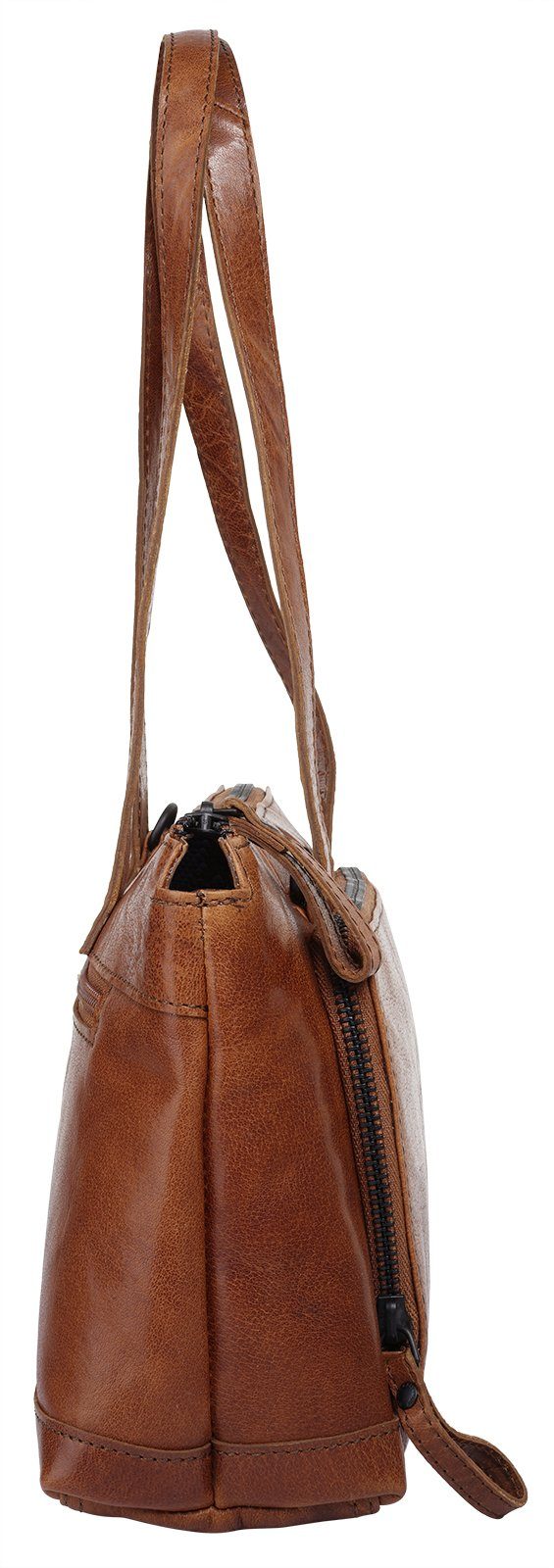 Spikes & Sparrow Tas echt leder