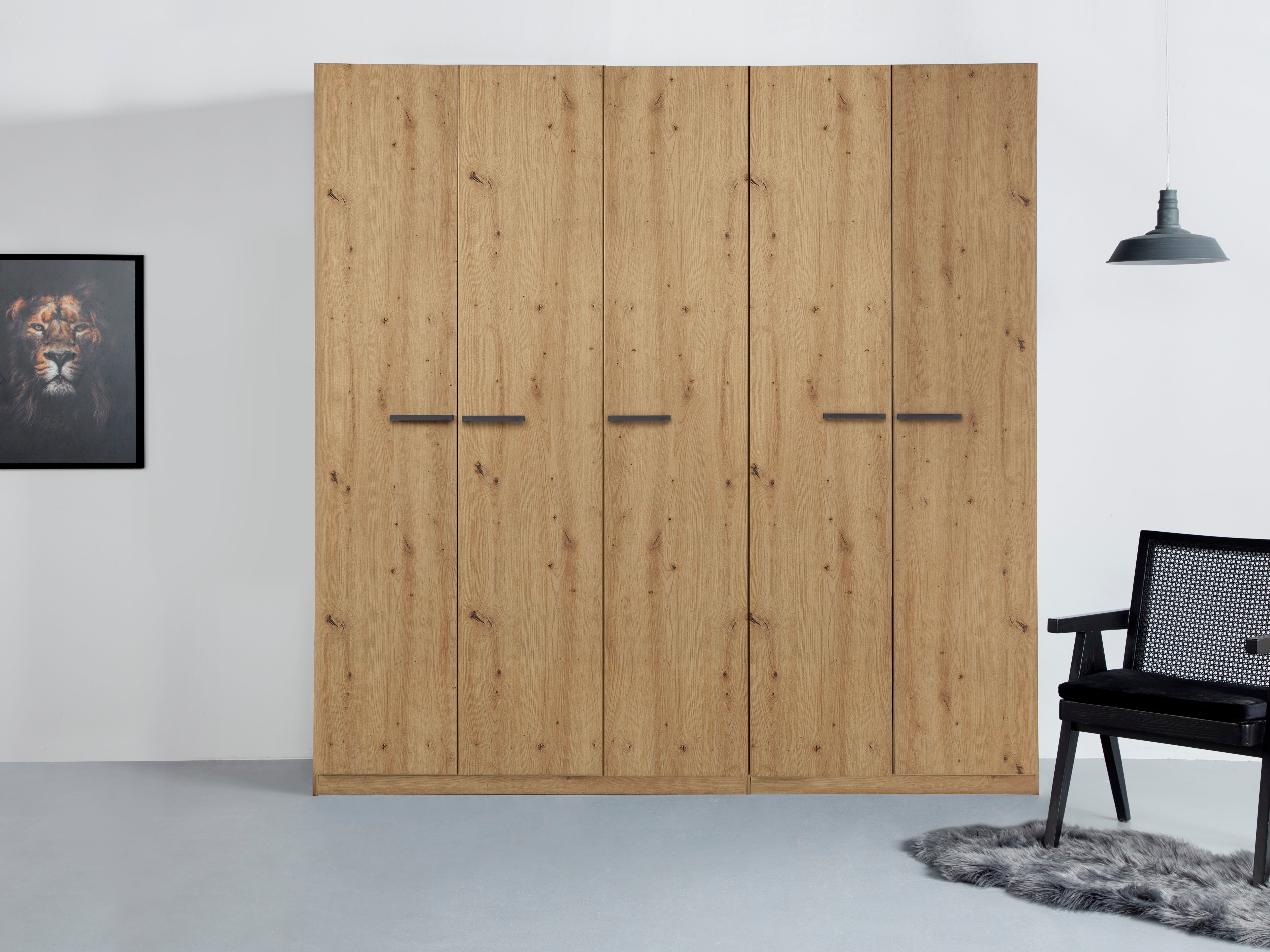 rauch Draaideurkast Kledingkast kast garderobe TOPSELLER OTELI incl. binnenindeling met 3 binnenlades extra planken optioneel met spiegel made in germany