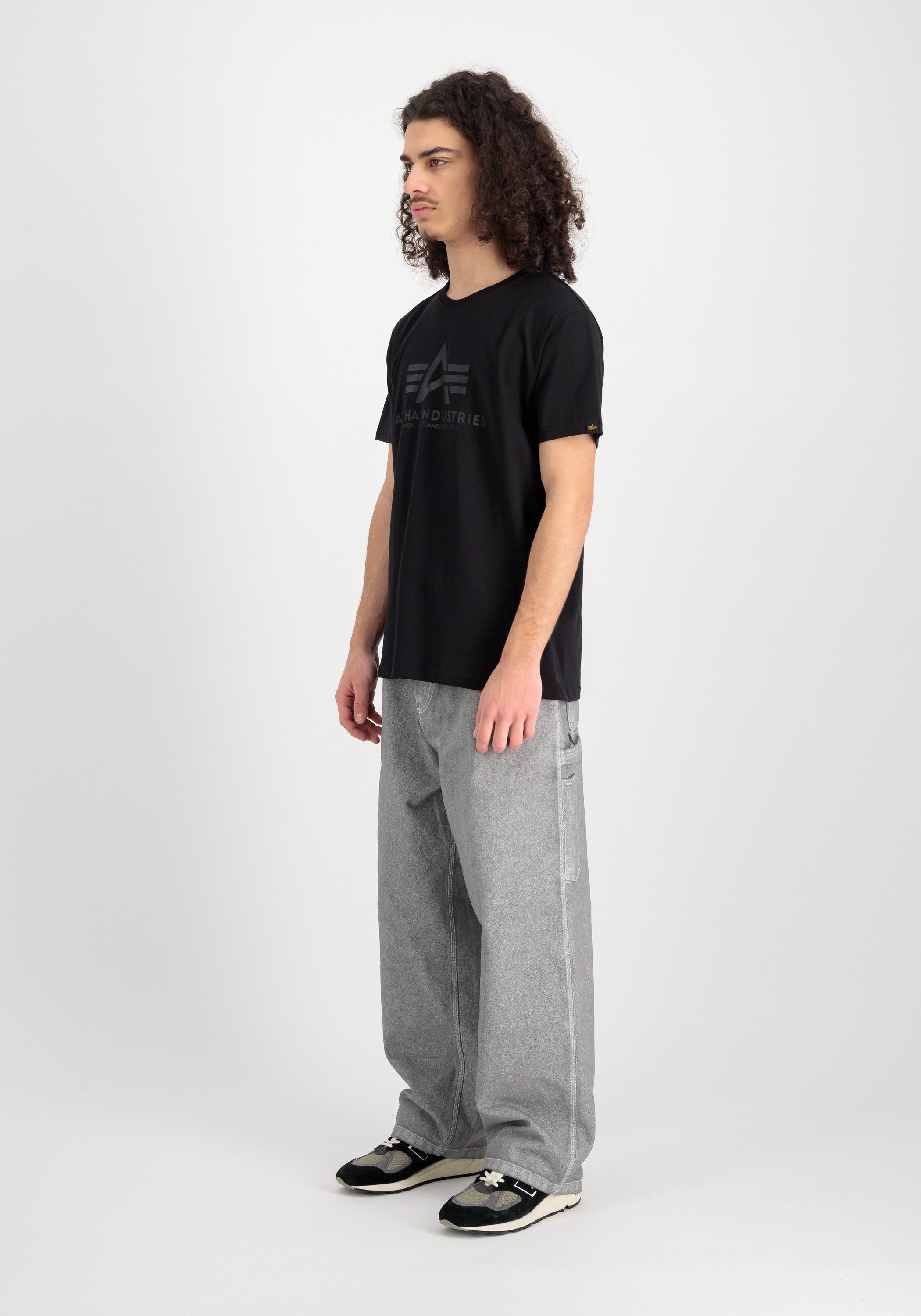 Alpha Industries T-shirt ALPHA INDUSTRIES Men - T-Shirts Basic T Carbon