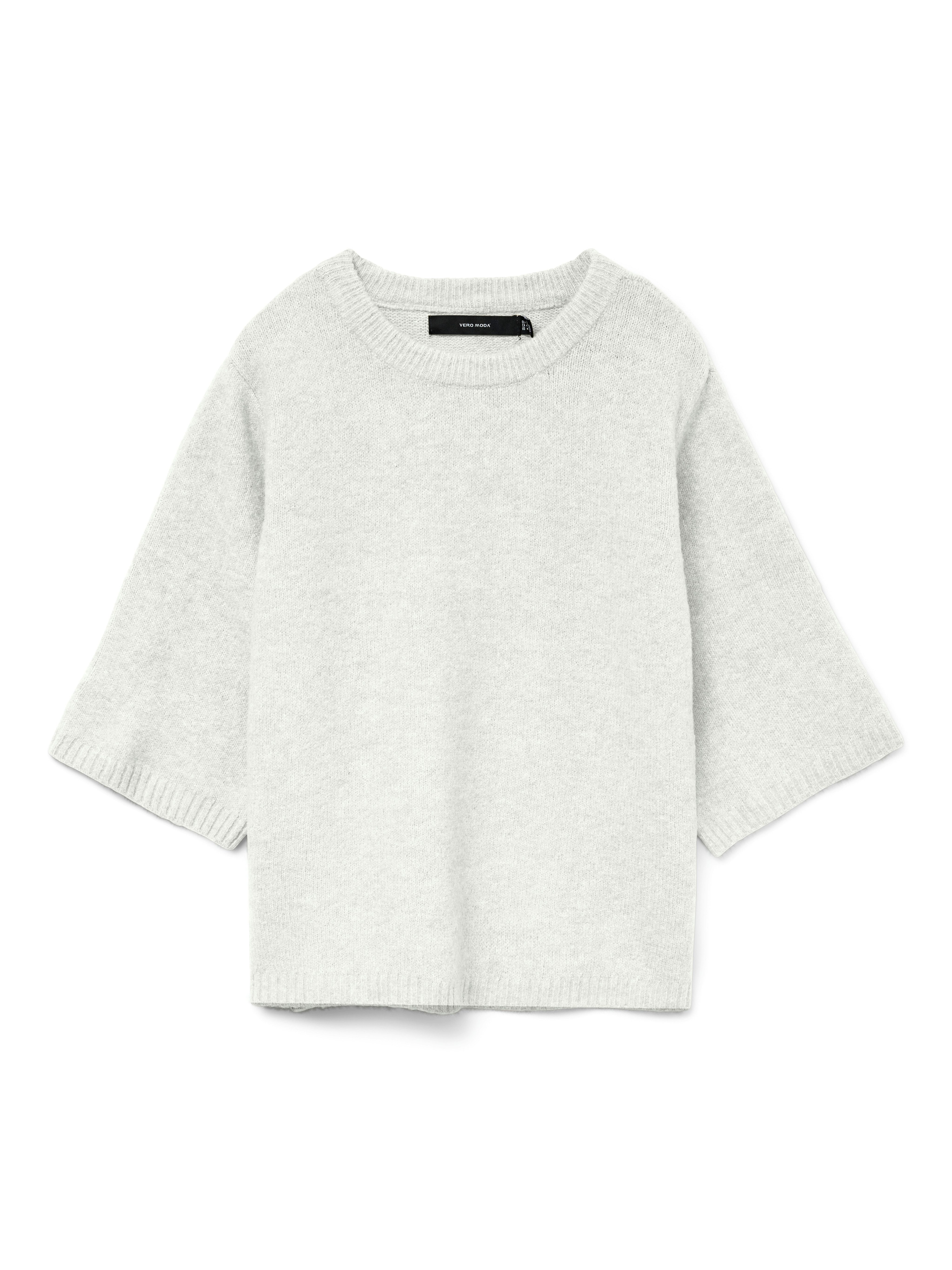 Vero Moda Trui met ronde hals VMBOOM 2/4 O-NK OVERSIZE PULLOVE GA NOOS