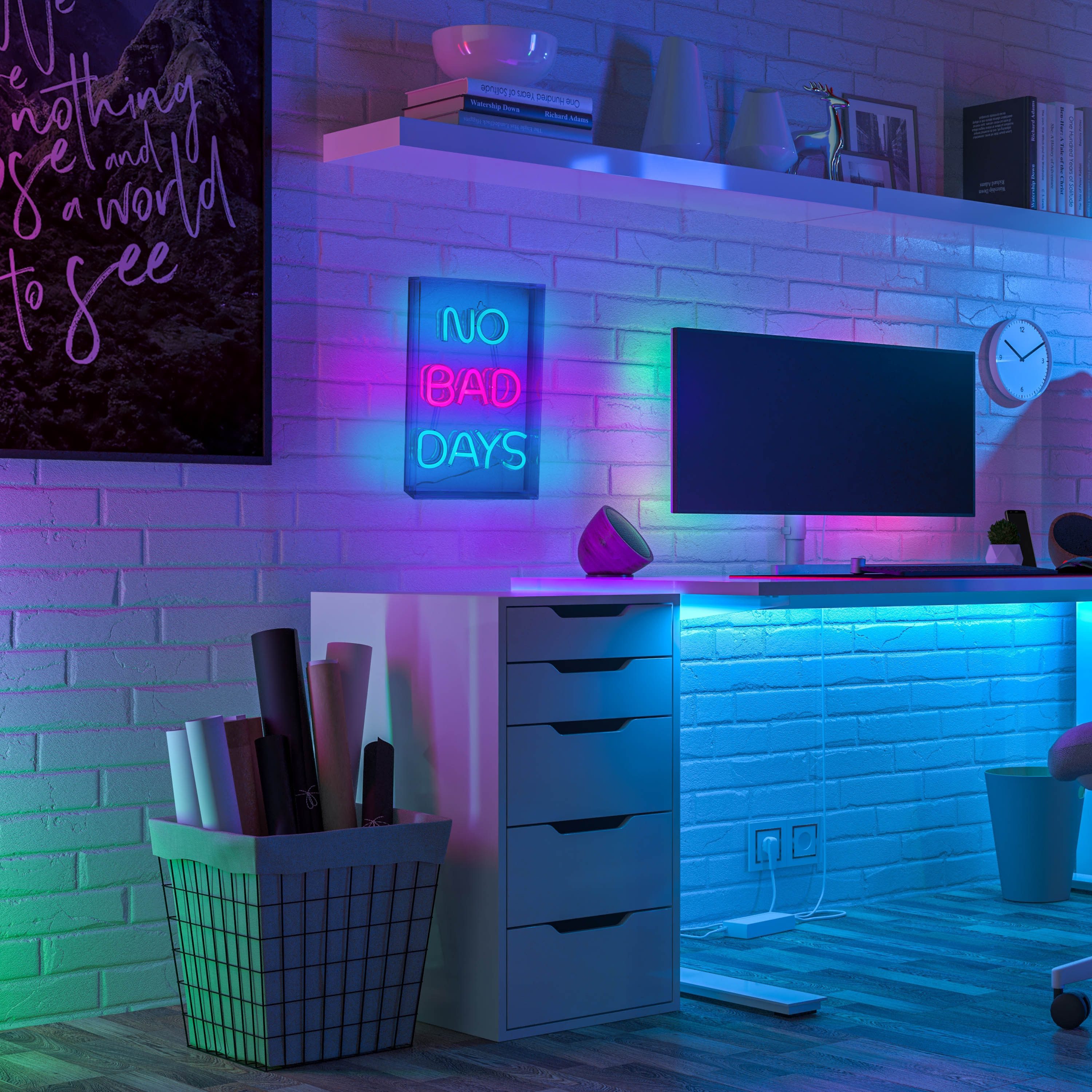 näve Led-decoratieve verlichting NO BAD DAYS (1 stuk)