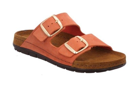 Rohde Slippers RODIGO-D , zomerschoenen, slippers, pantoffels met gespsluitingen