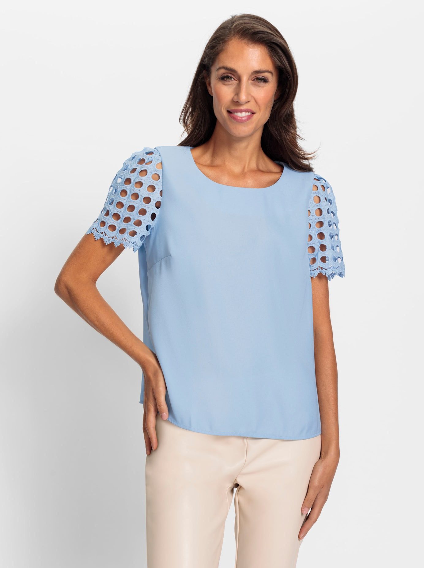 heine Blouse met korte mouwen