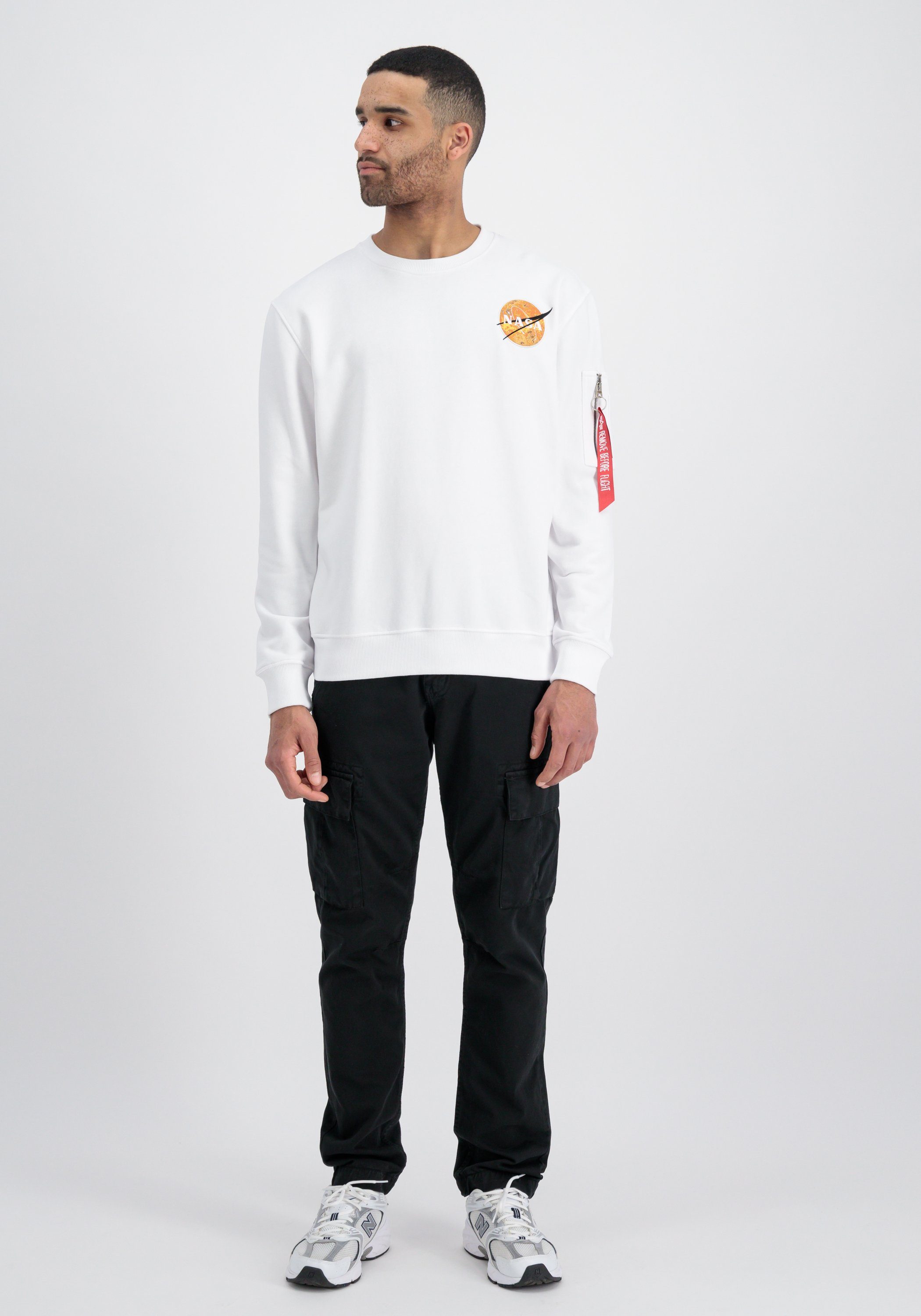 Alpha Industries Sweater ALPHA INDUSTRIES Men - Sweatshirts NASA Davinci Sweater