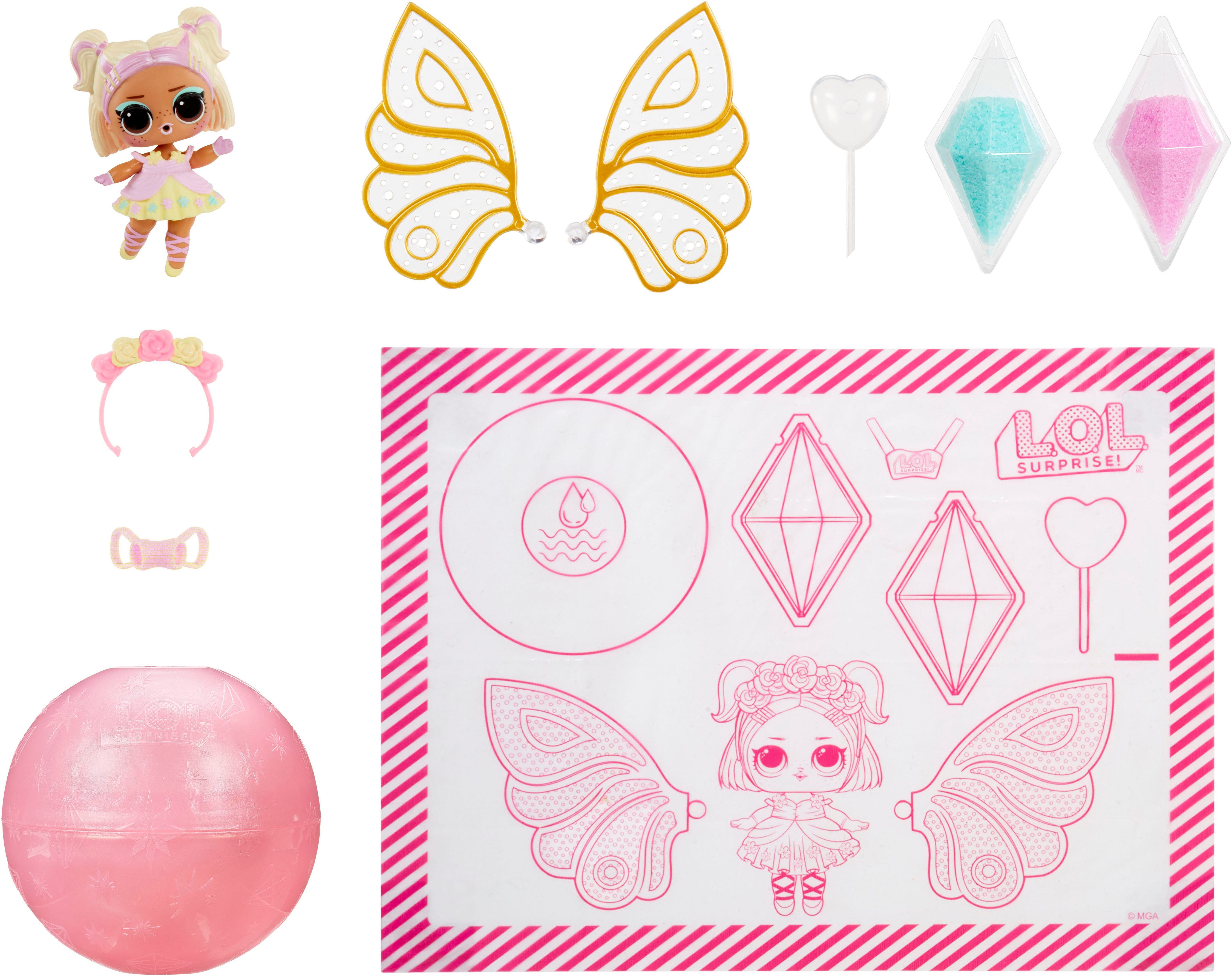 L.O.L. SURPRISE! Aankleedpop L.O.L. Surprise Fairy Tots Asst in PDQ