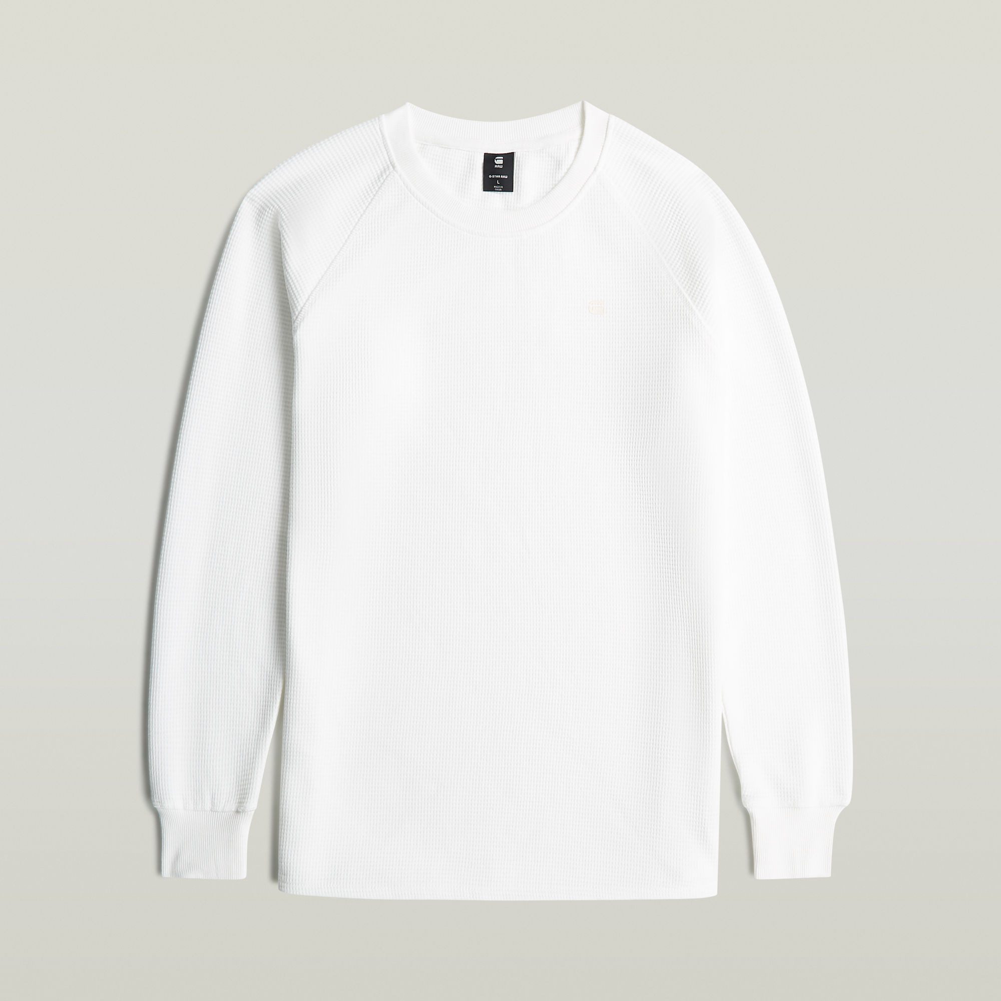 G-Star RAW Sweater Jirgi met label-detail op de borst