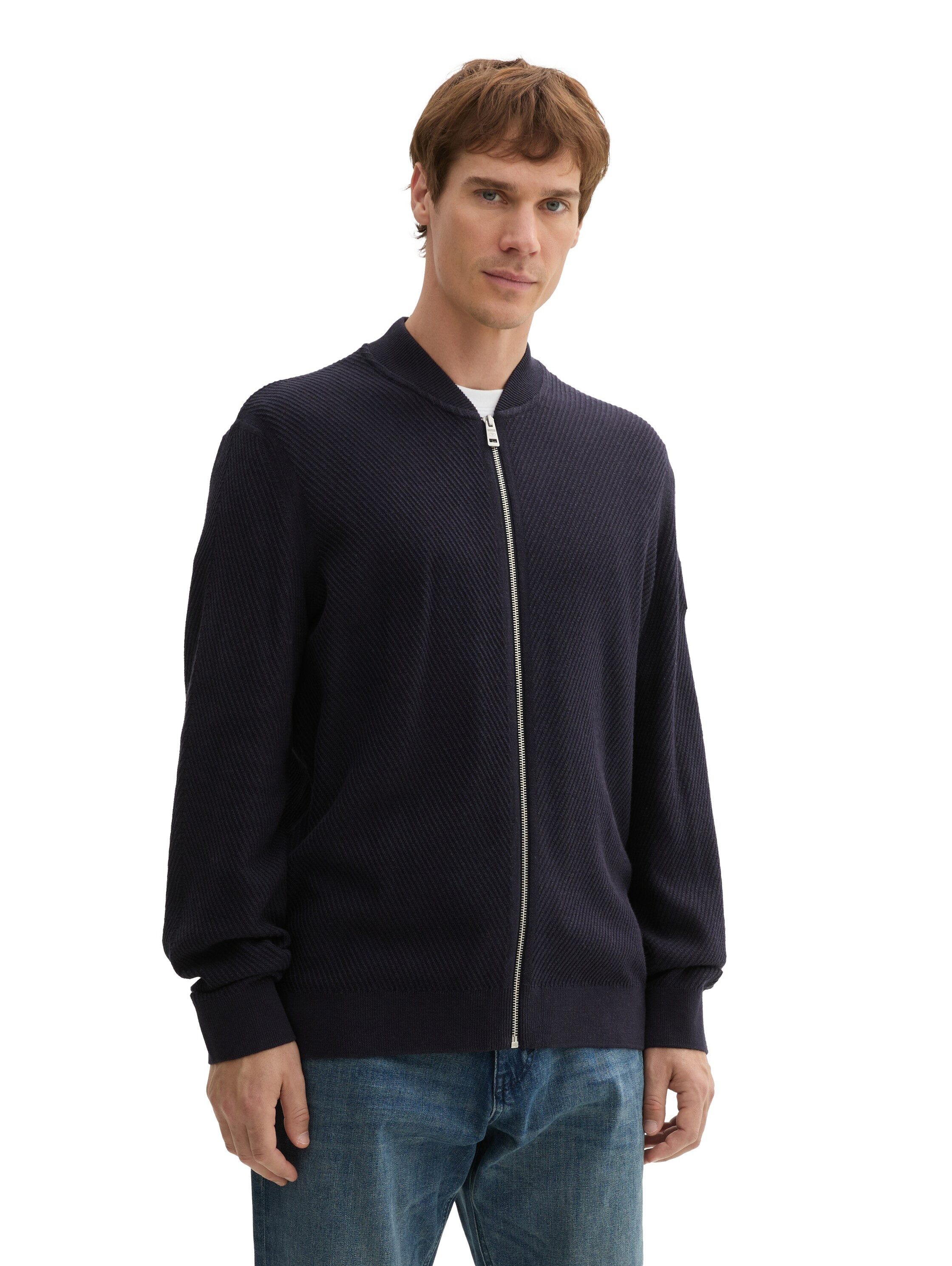 Tom Tailor Vest met een ritssluiting