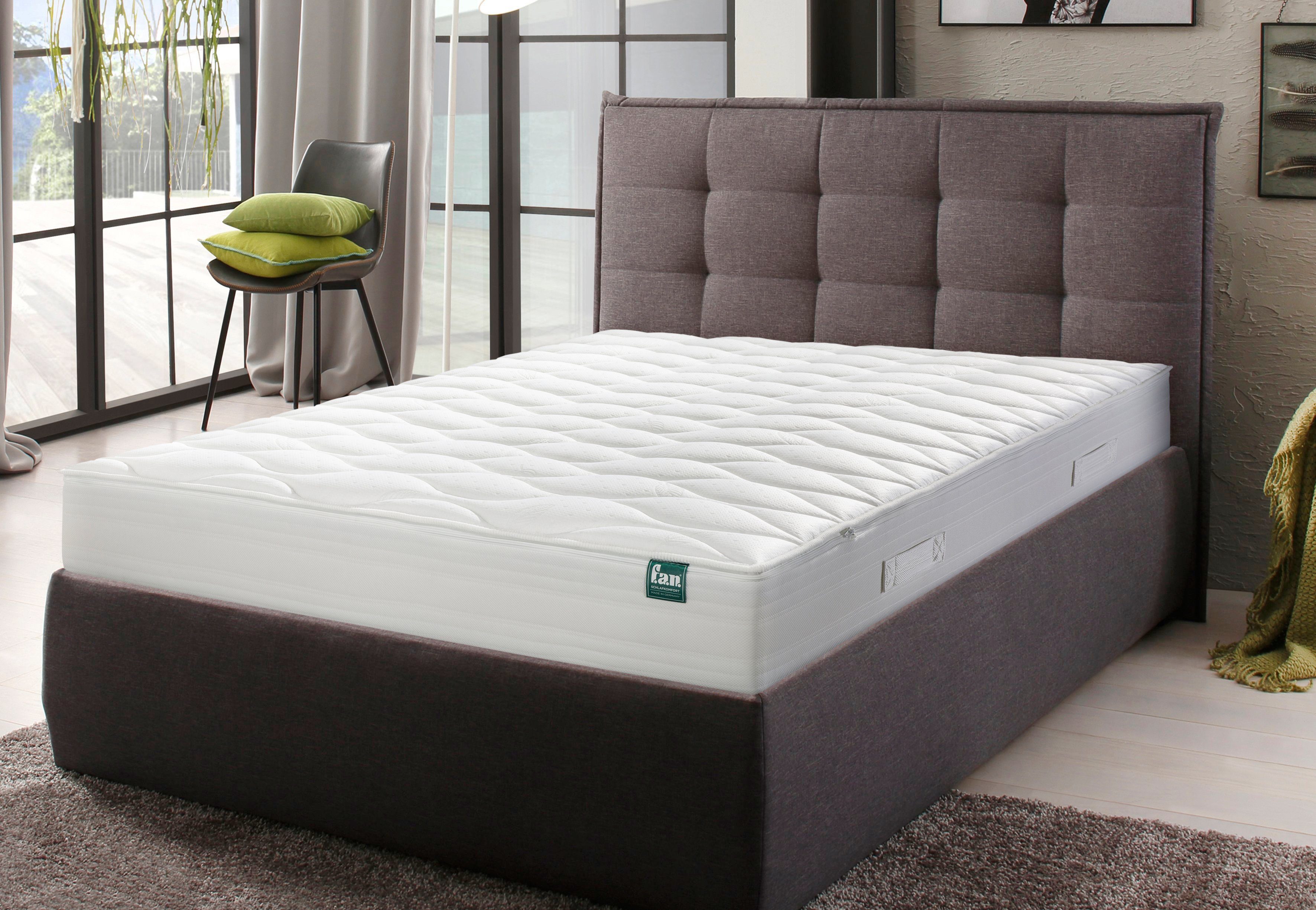 f.a.n. Frankenstolz Pocketveringsmatras Calypso Plus 1.000 T Matras in 90x200 cm en andere afm., comfortabele matras hoogte 24 cm