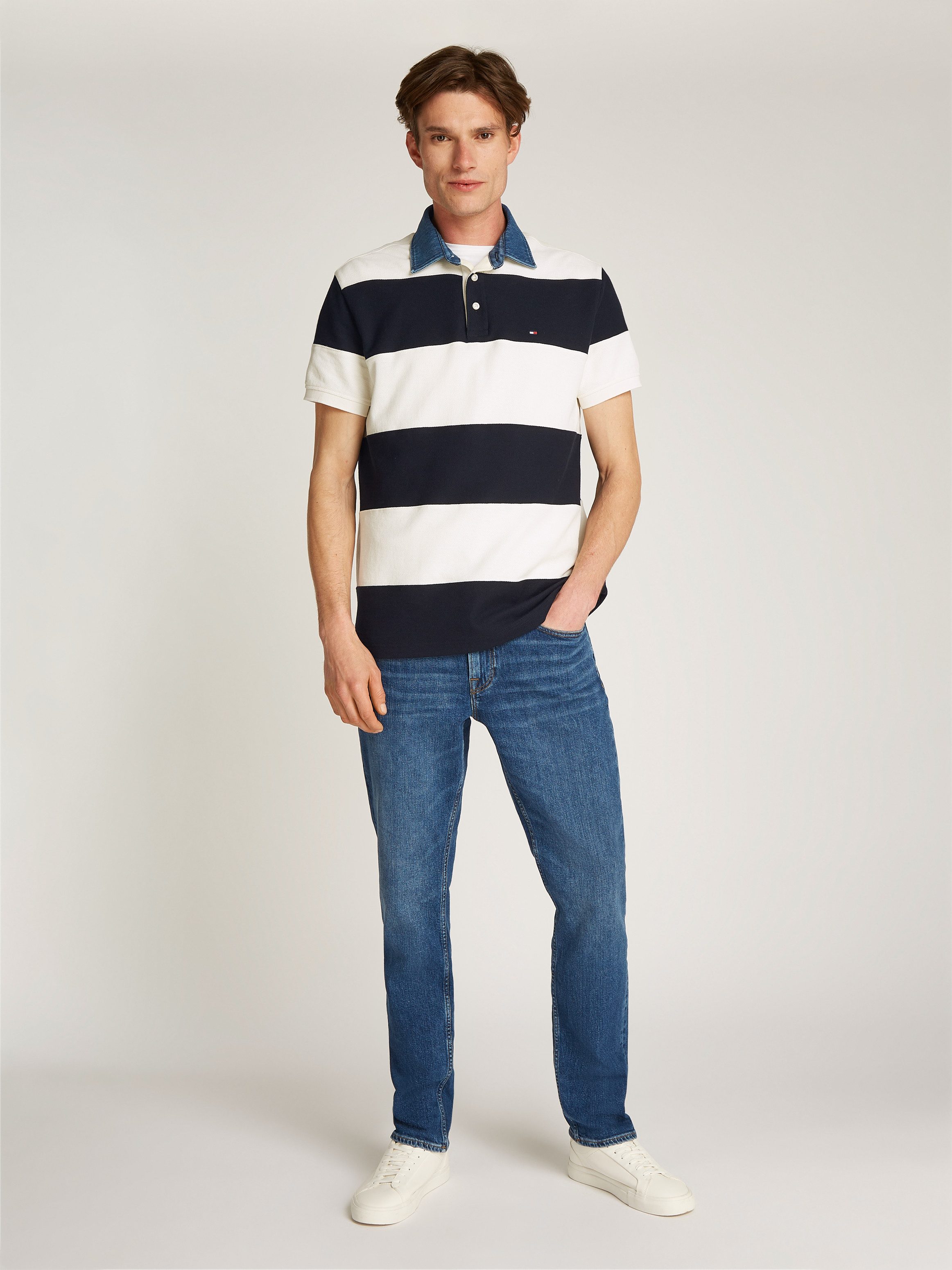Tommy Hilfiger Poloshirt RUGBY STRIPE RELAXED POLO