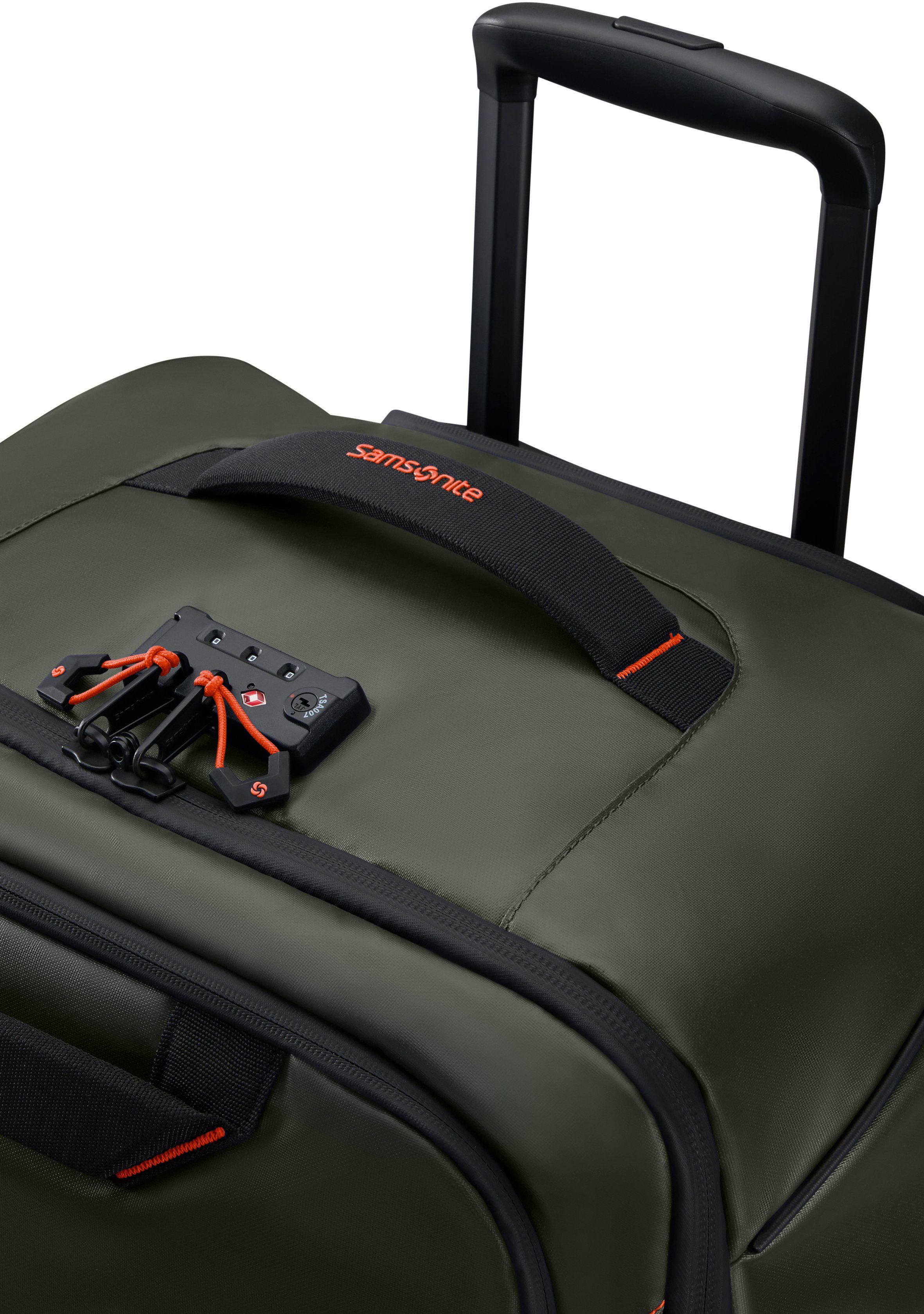Samsonite Reistas ECODIVER, 79 cm, Climbing Ivy met trolley- en rugzakfunctie, gedeeltelijk van gerecycled materiaal