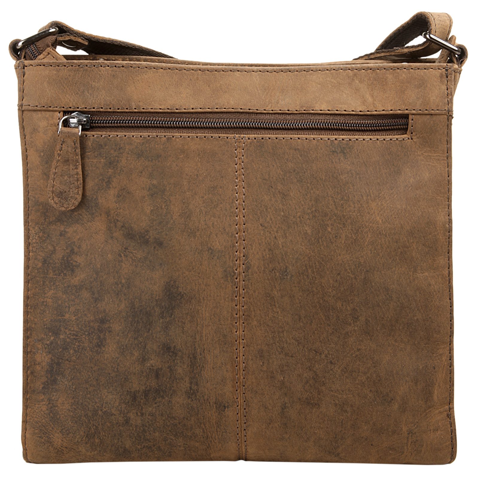 Bagan Schoudertas echt leder