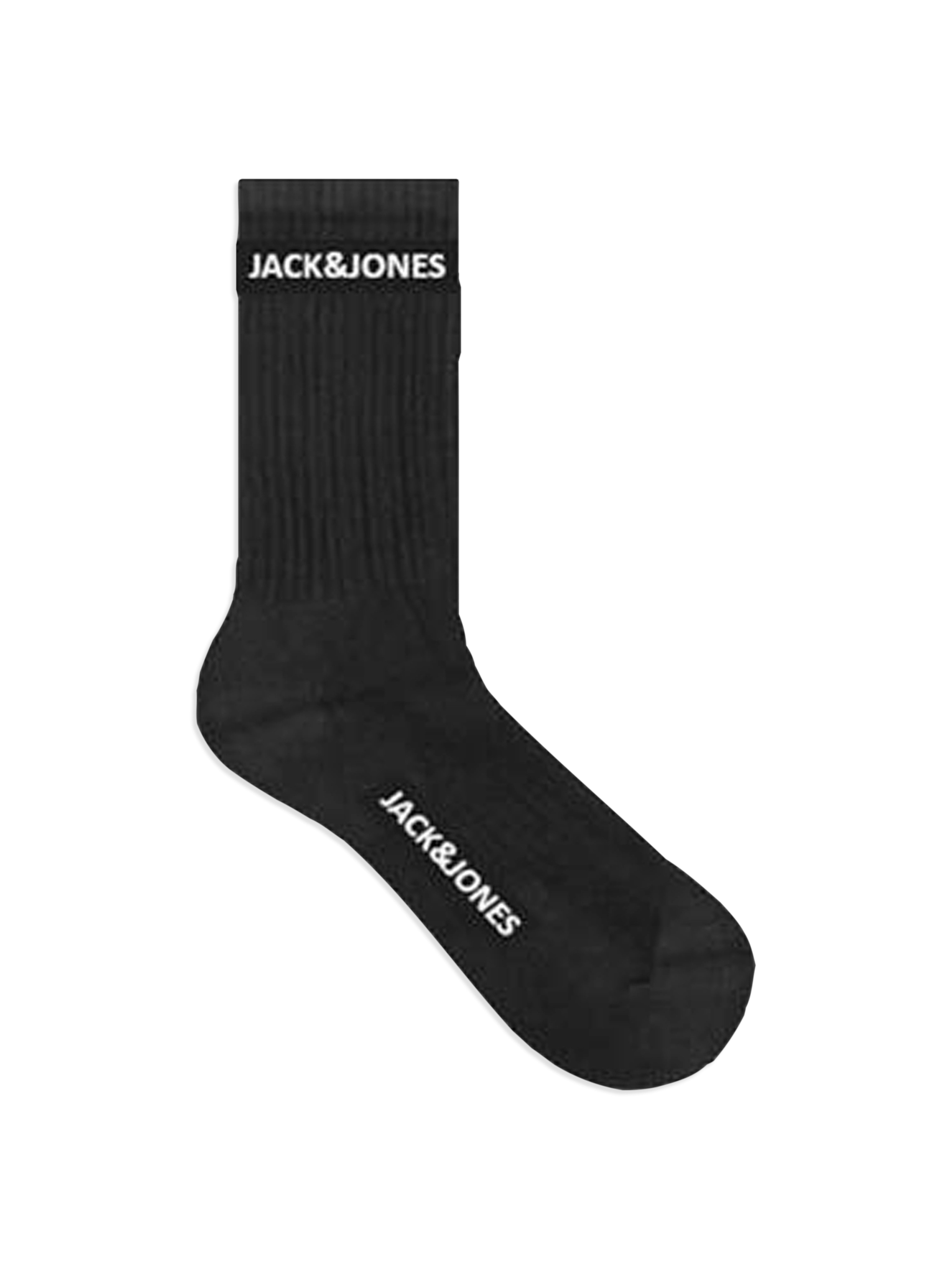 Jack & Jones Junior Tennissokken JACBASIC LOGO TENNISSOCK 5 PACK NOOS JNR (set, 5 paar)