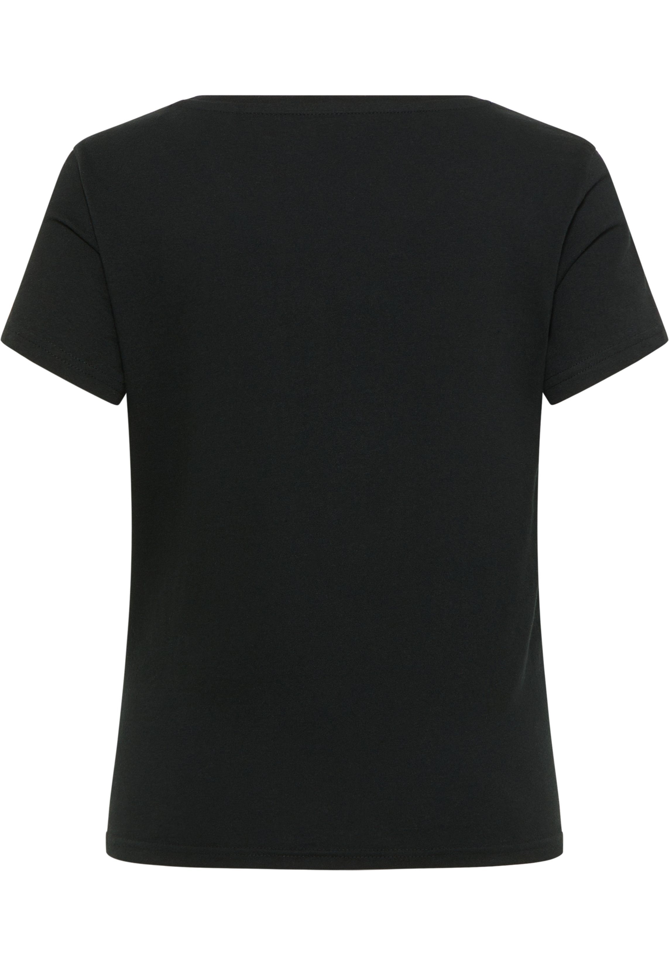MUSTANG Shirt met ronde hals Alma