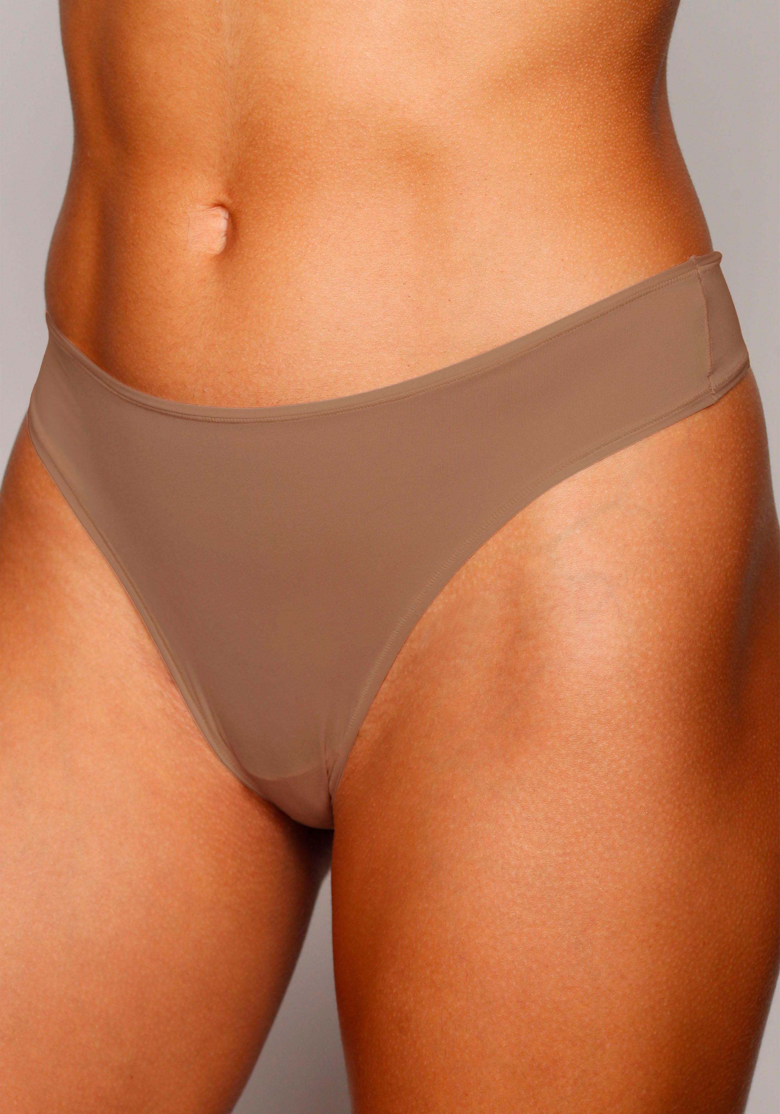 Lascana String van zacht microvezel (Set van 2)