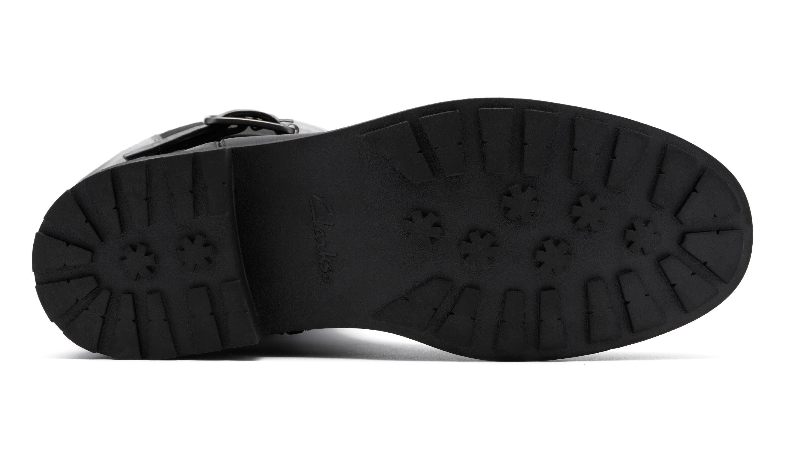 Clarks Laarzen Orinoco 3 Tall Plateauschoen, rijlaars met lederen binnenzool
